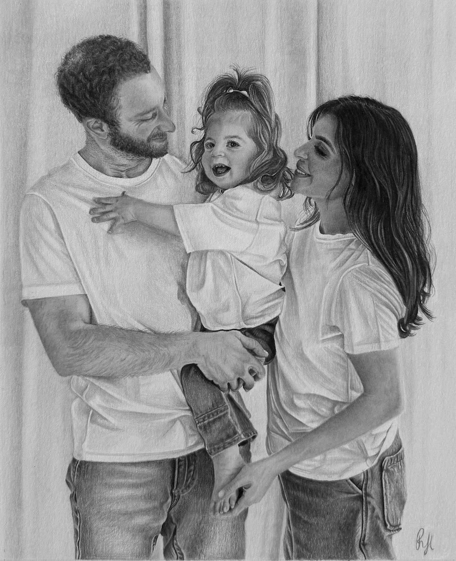 8" x 10" Pencil on Smooth Bristol. Sold