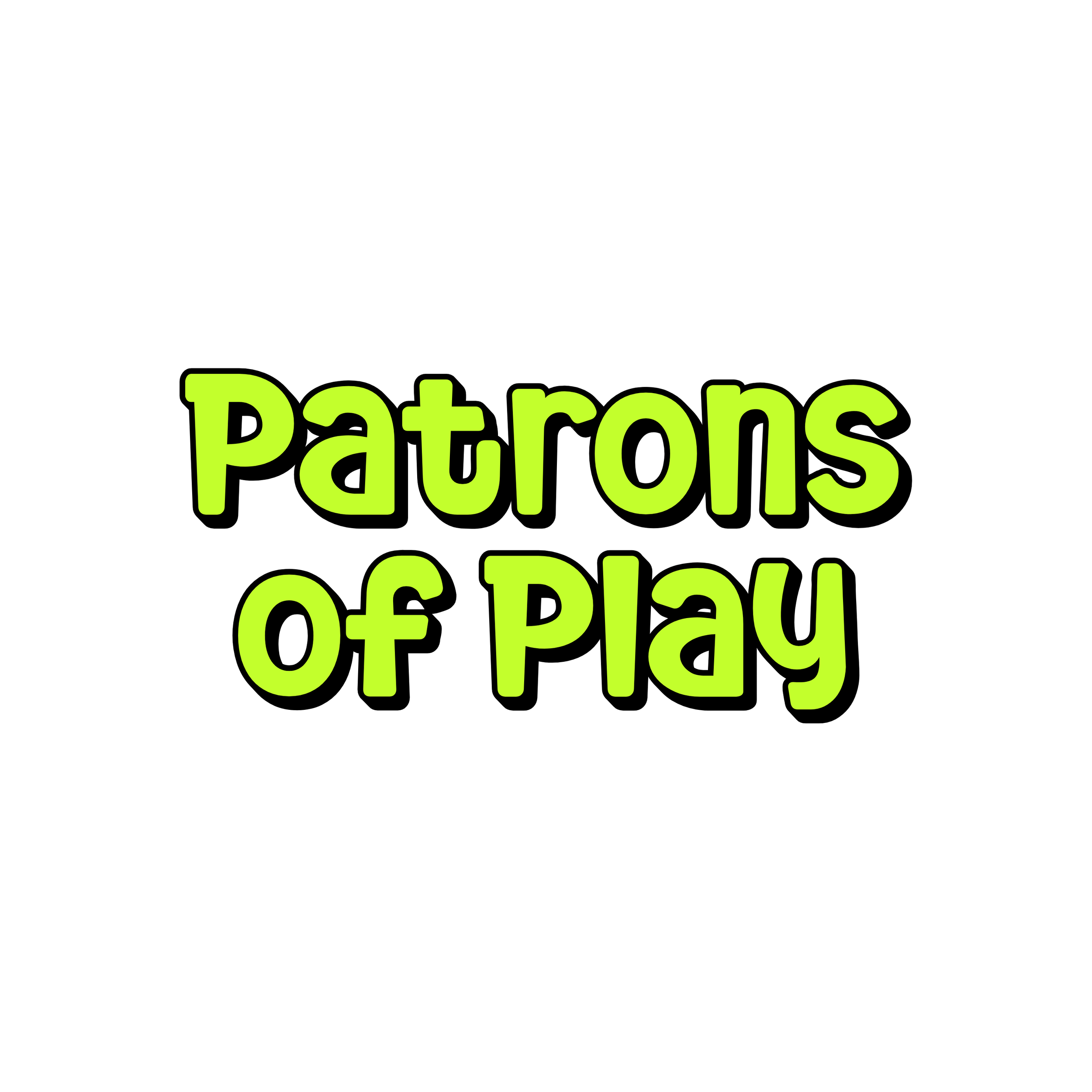 Donor Wall | Tier II | Patrons of Play