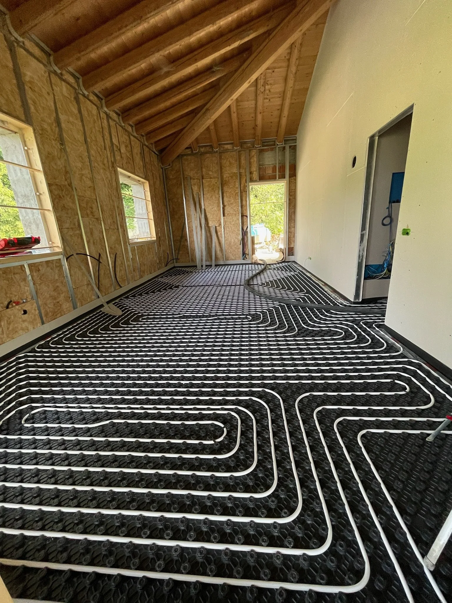 impianto riscaldamewnto raffrescamento - pavimento