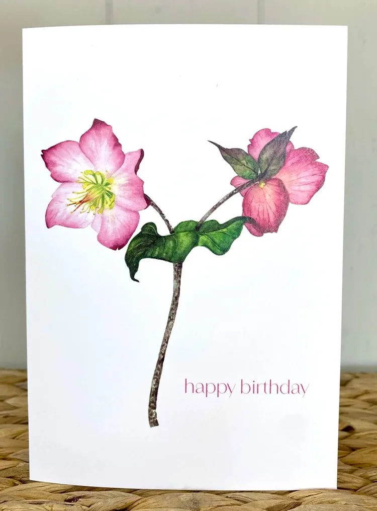 Hellebores card
