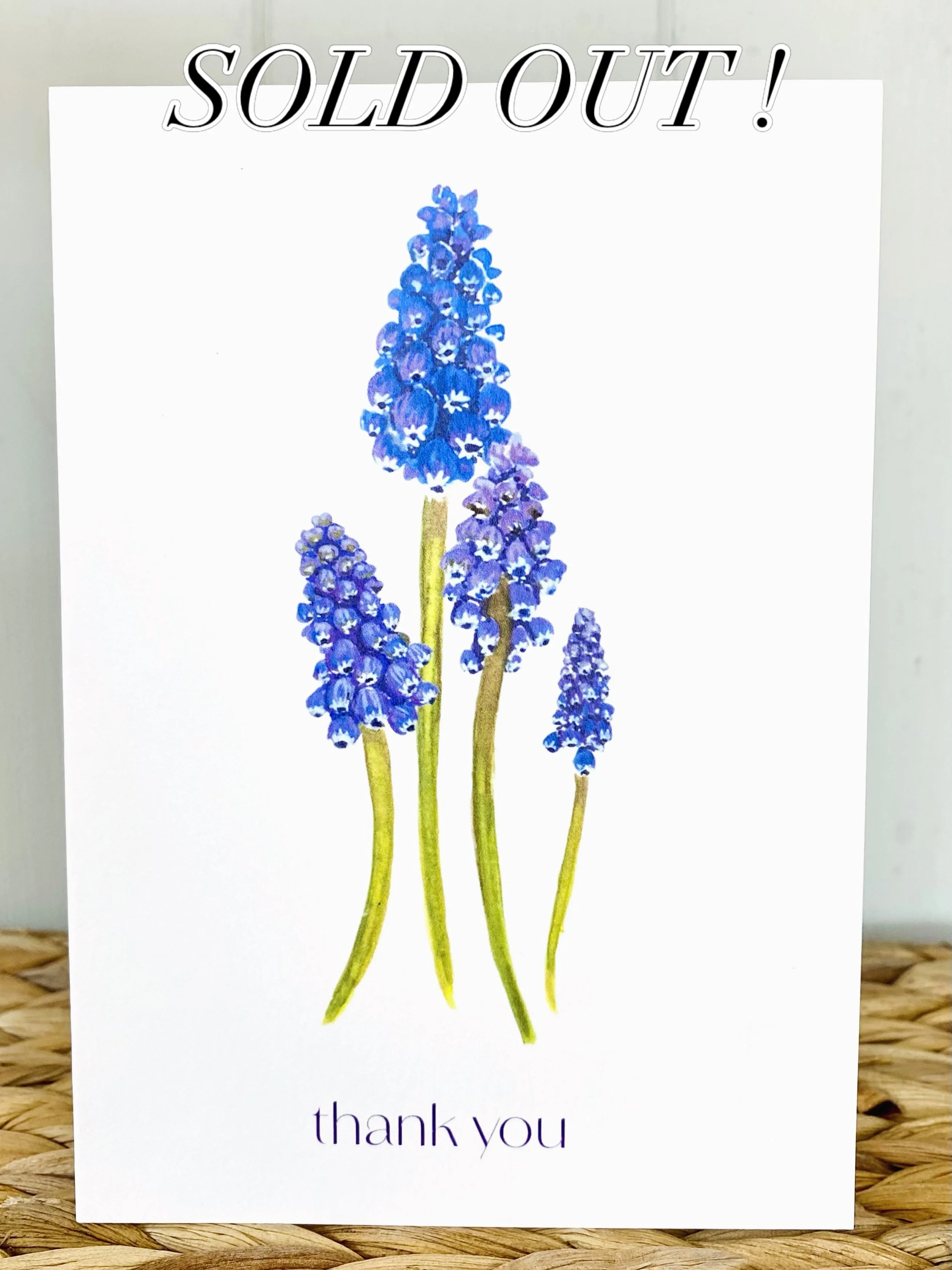 Gone in a flash! Feeling incredibly grateful for all your purchases and support in the launch of my new greeting cards. Keep an eye on our stories for updates on when this design will be back. Thank you! #smallbusiness #botanicalcards #greetingcards 