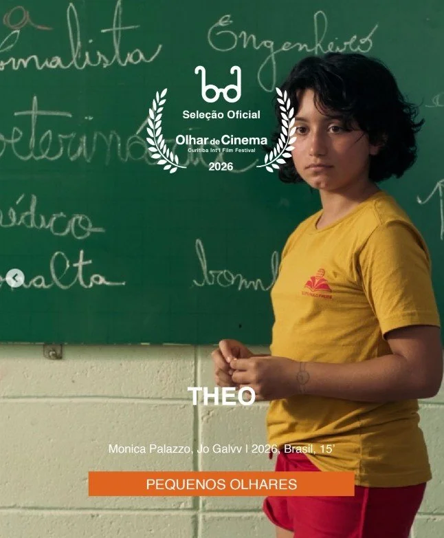 Theo at Olhar de Cinema de Curitiba Film Festival 2026