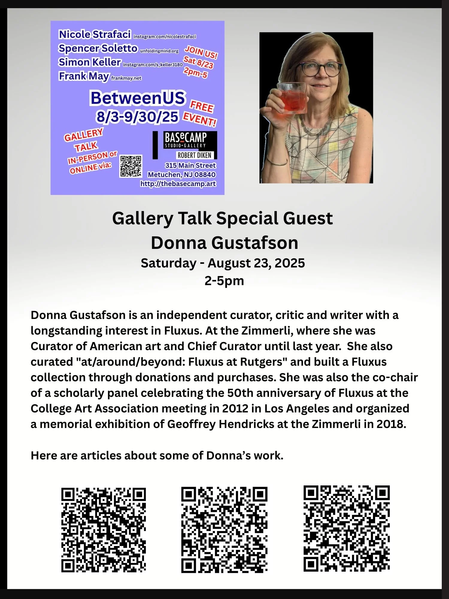 “Betweenus” gallery talk