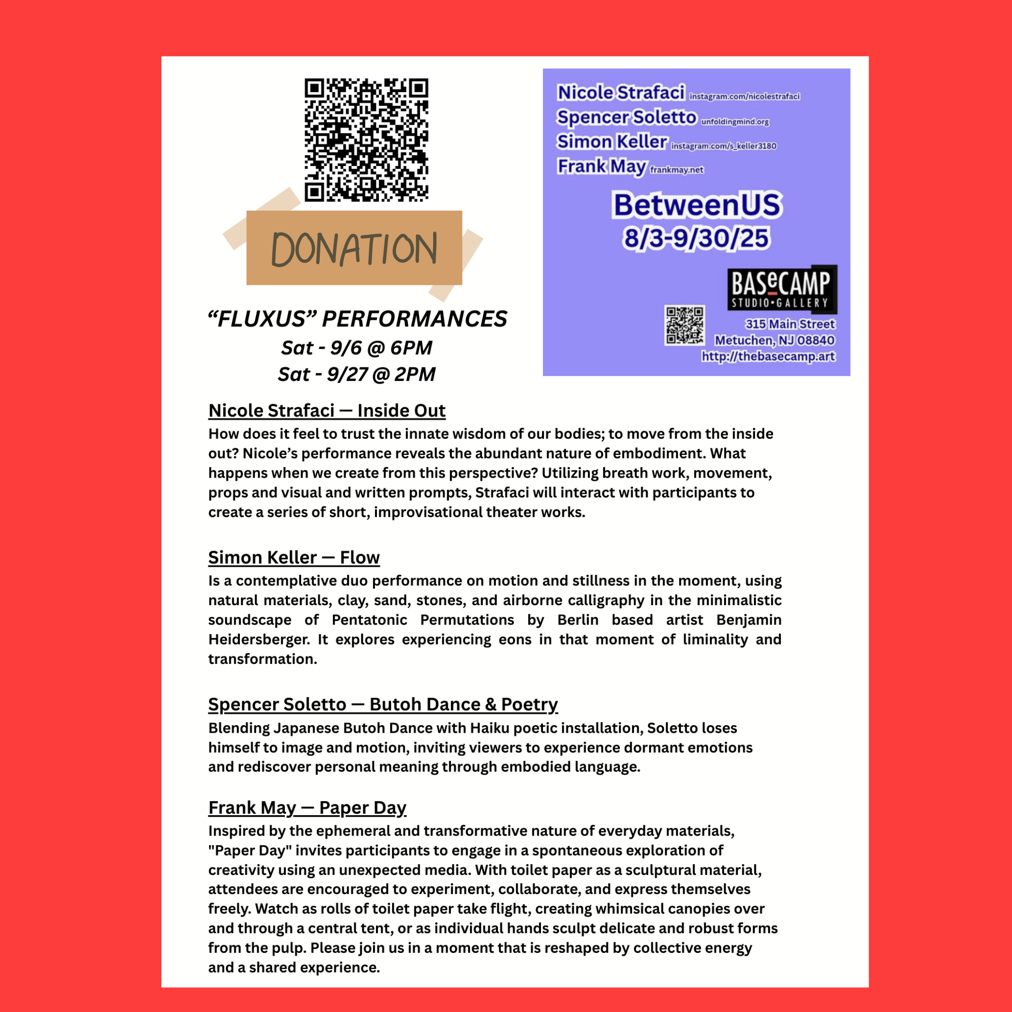 BetweenUS Happenings Performance 1