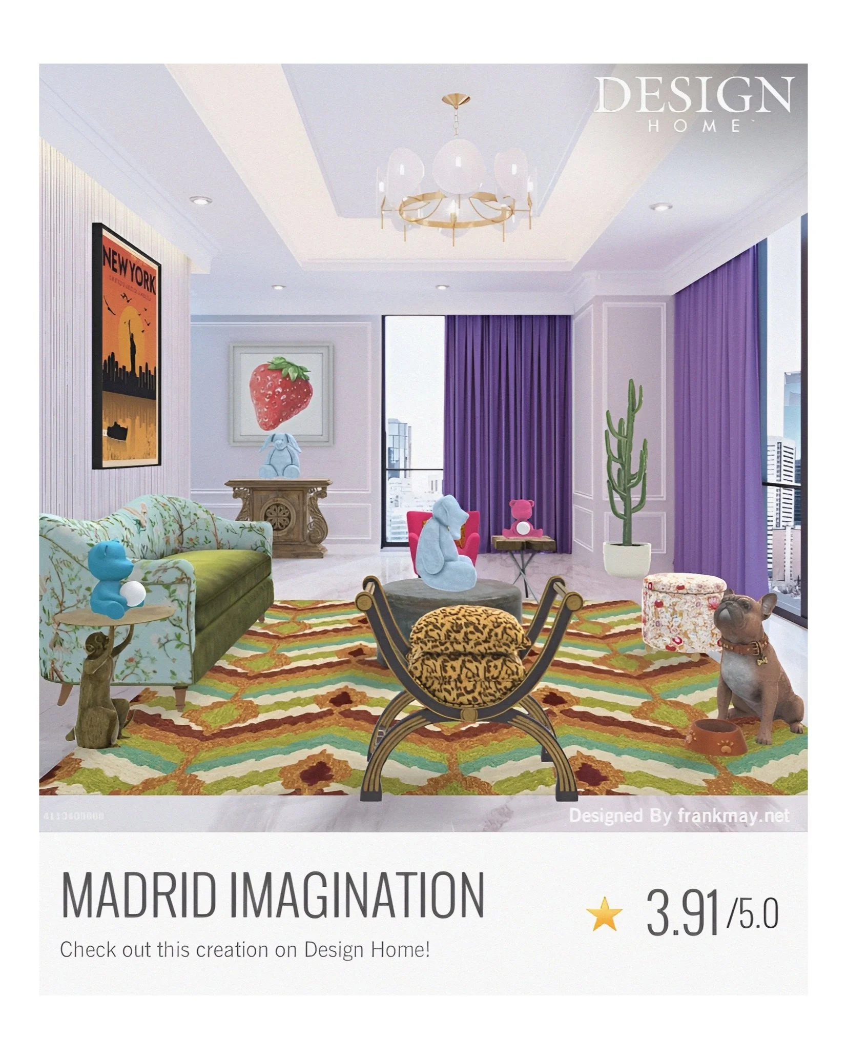 Madrid Imagination - Giclee Print $50
