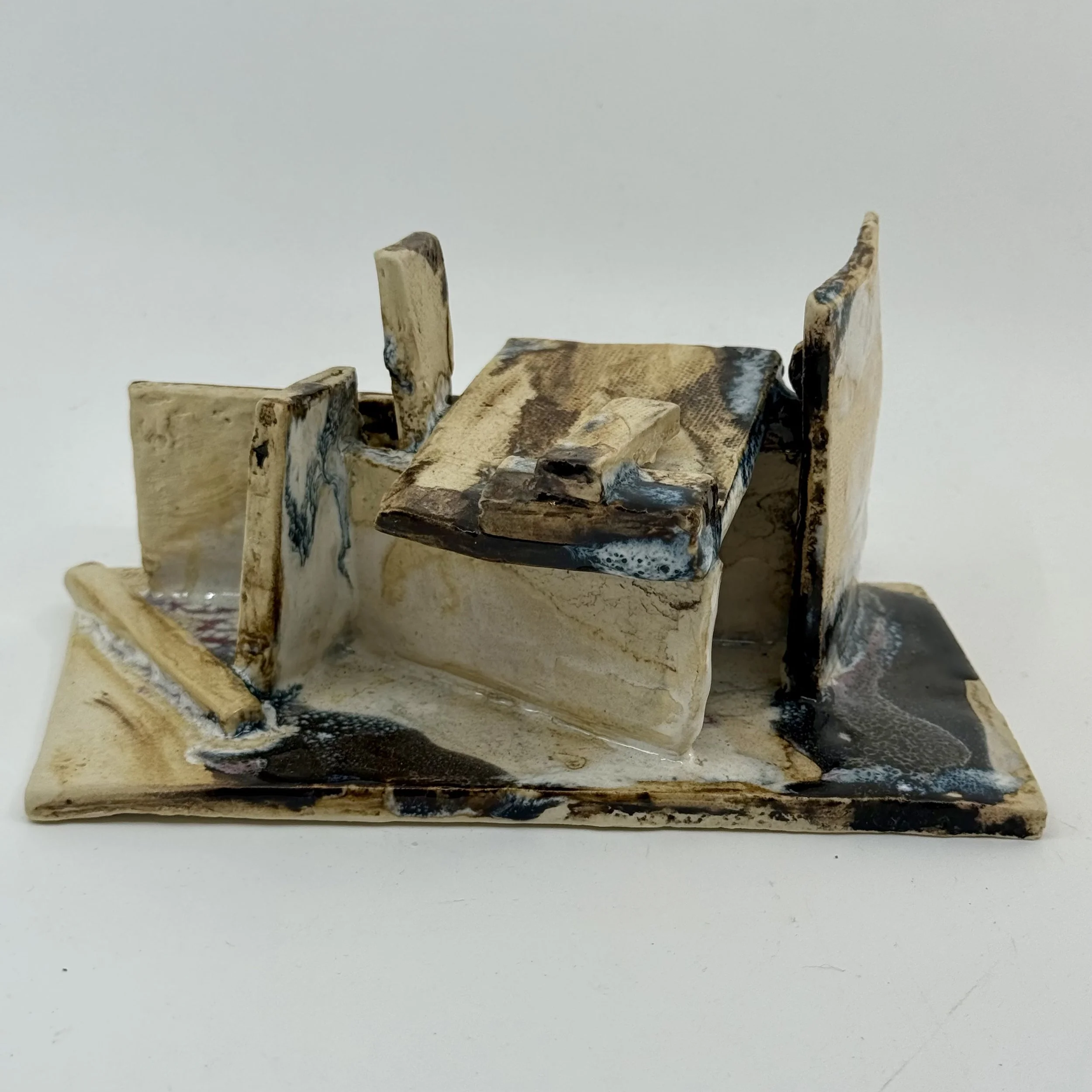 Pompeii - Ceramic Sculpture - 4x6 - $100