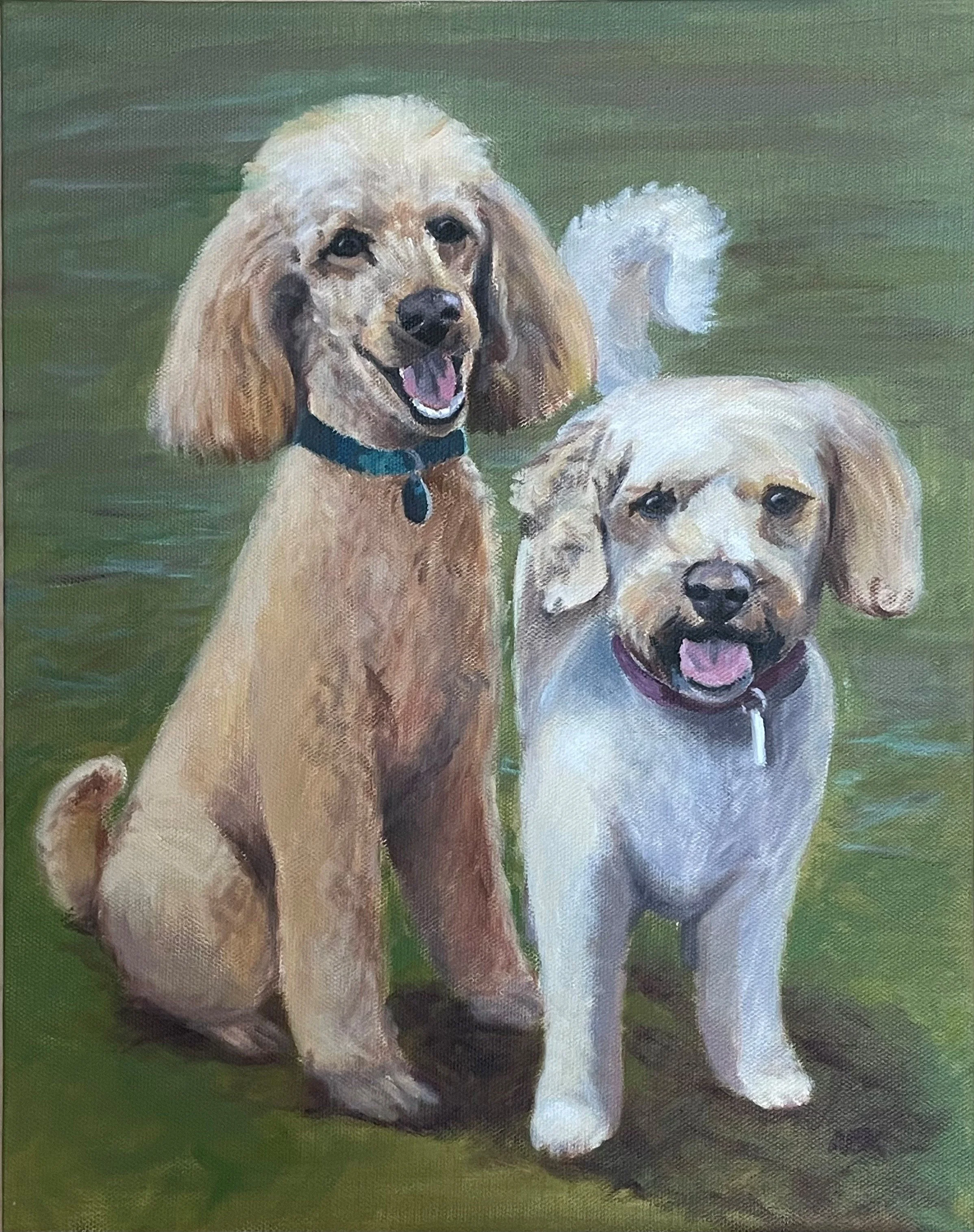 OIL PAINTINGS BY ANGELA E KERR ARTIST NOTTINGHAM