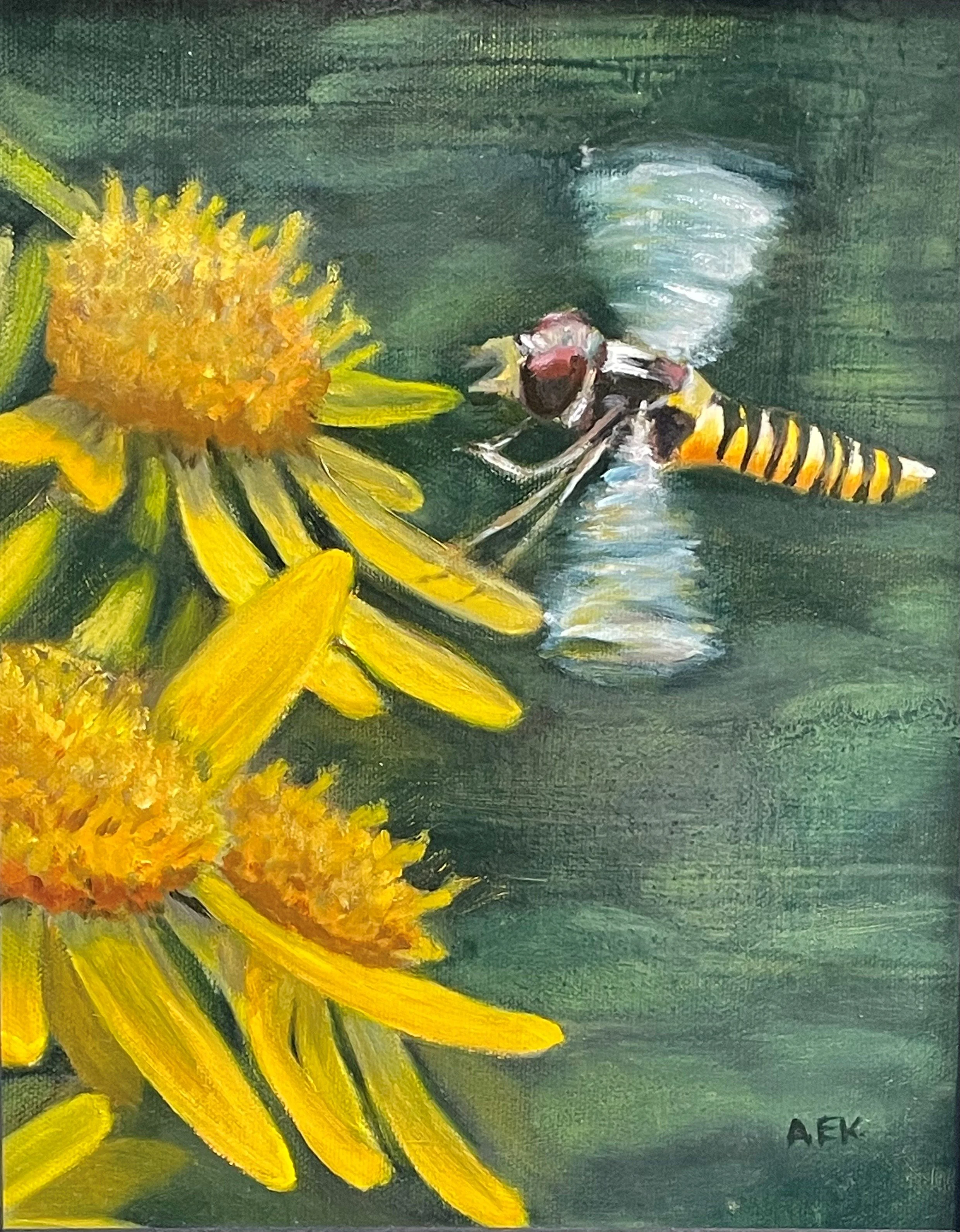 Hovering around_oil_Painting_by_Angela_E_Kerr_Nottingham.jpg