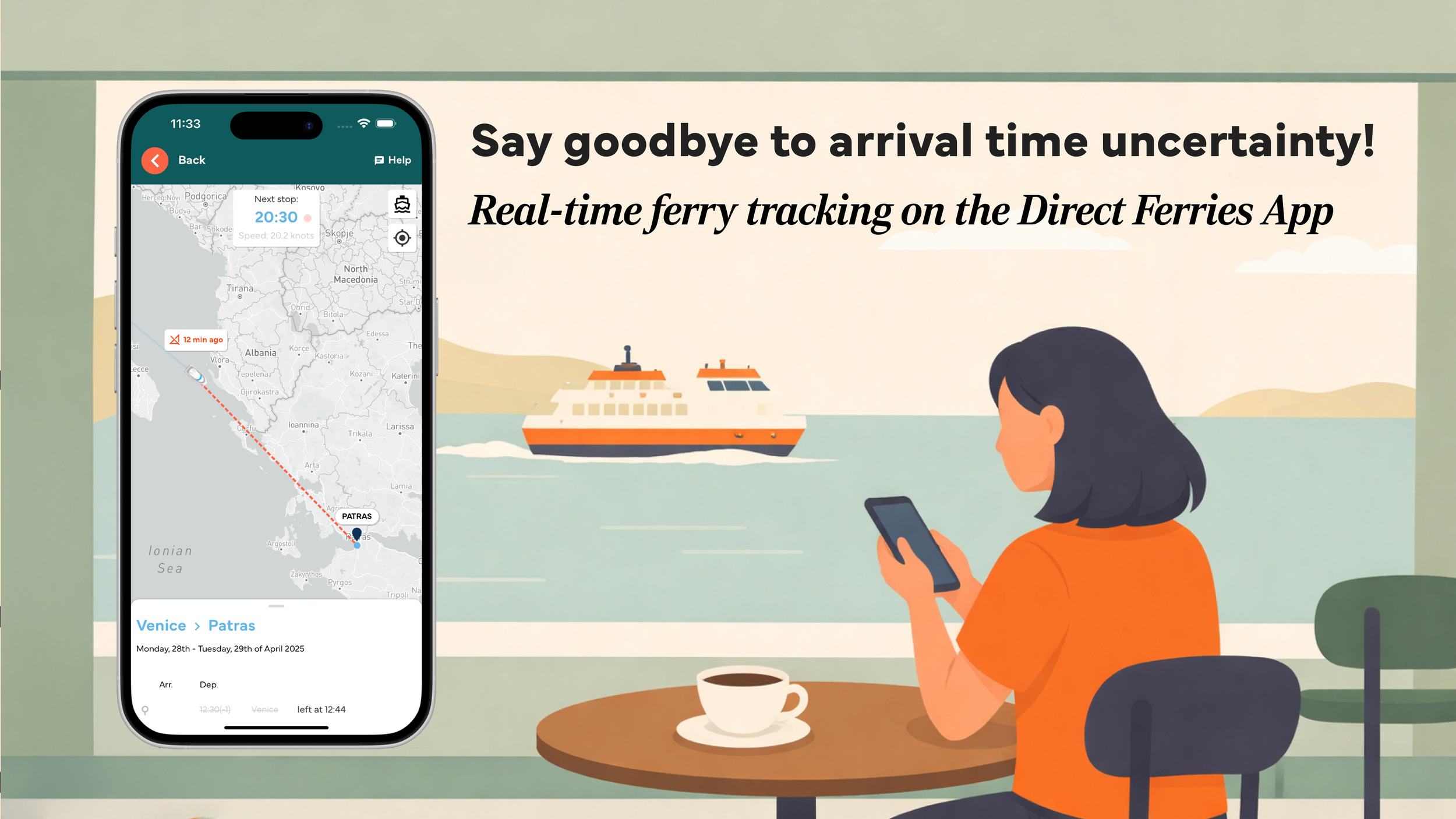 Direct Ferries expands live ship tracking across more operators