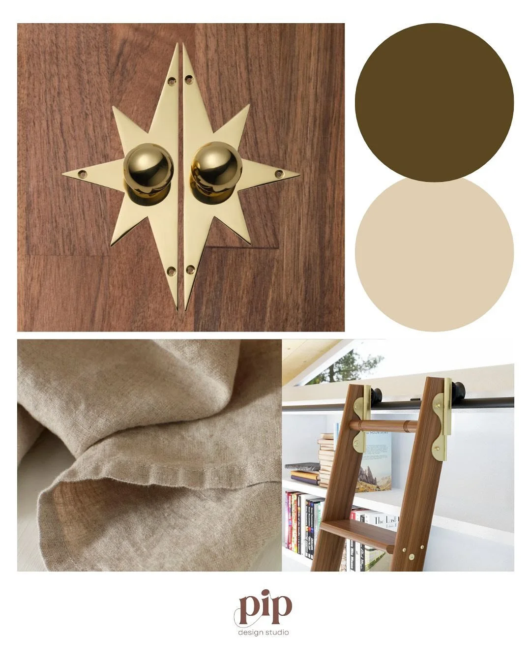 The vision board that inspired the final design! 
Just love these handles by @matildagoad they add a sense of fun to the warm, natural tones.

#pipdesignstudio #interiordesign #furnituredesign #northeast #newcastle