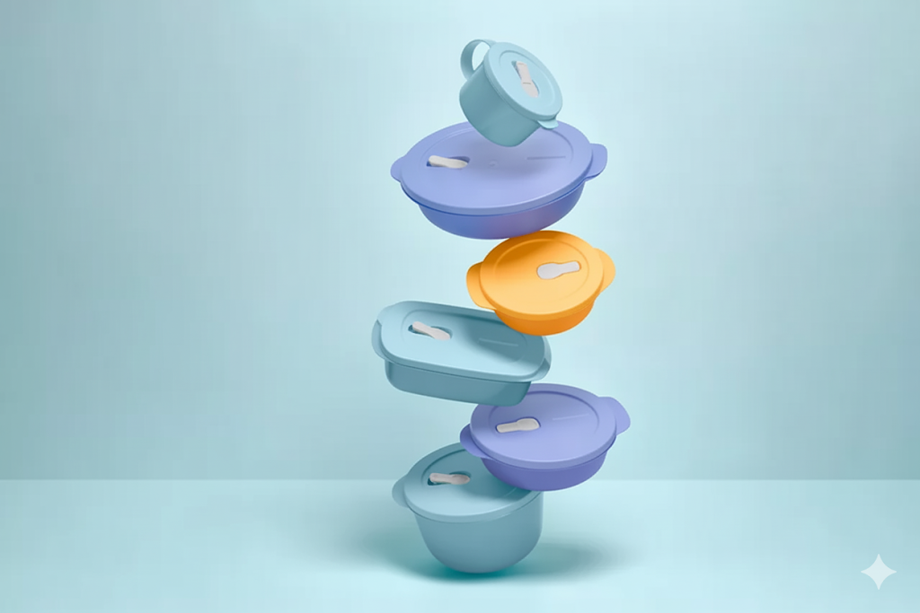 Tupperwares e Microplásticos: o que realmente acontece quando Aquecemos Comida
