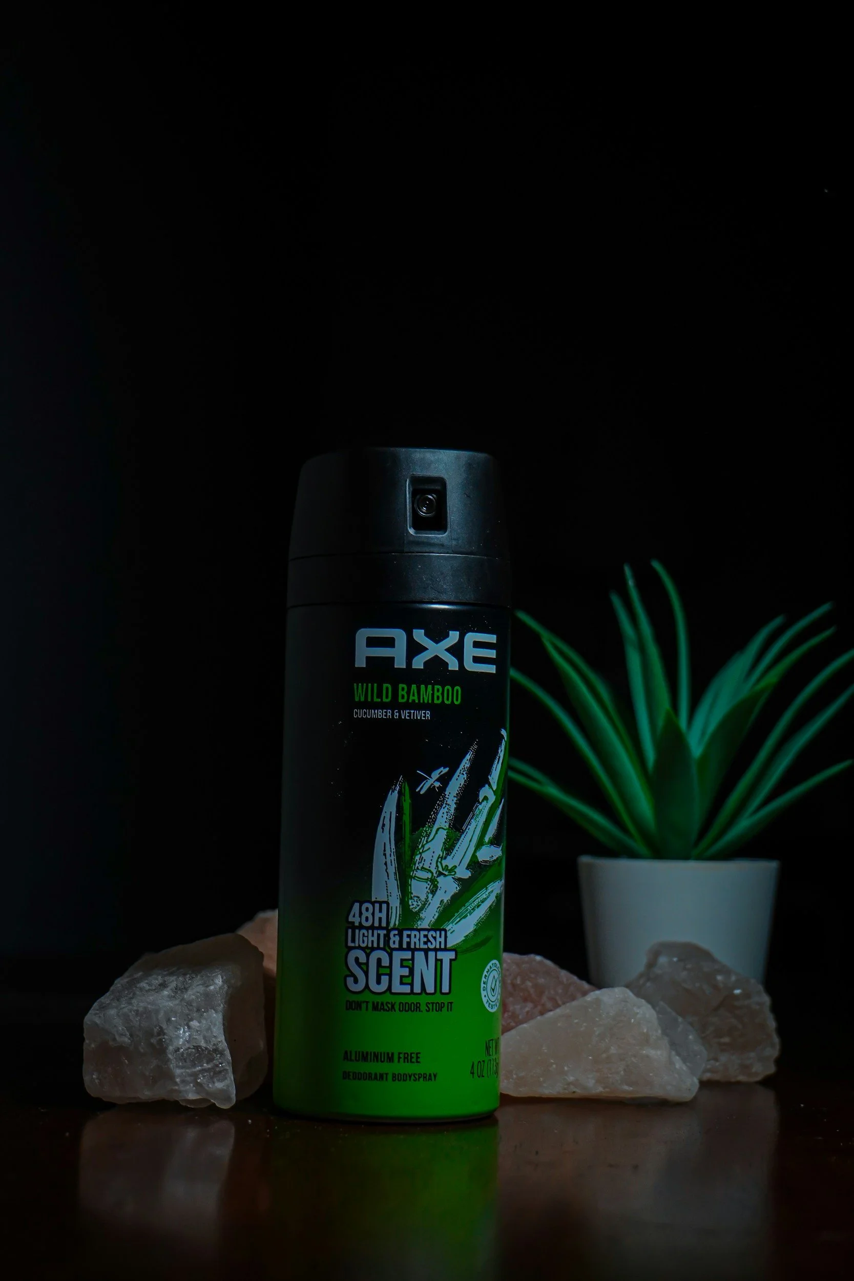 O que acontece quando usas Desodorizante em Spray?