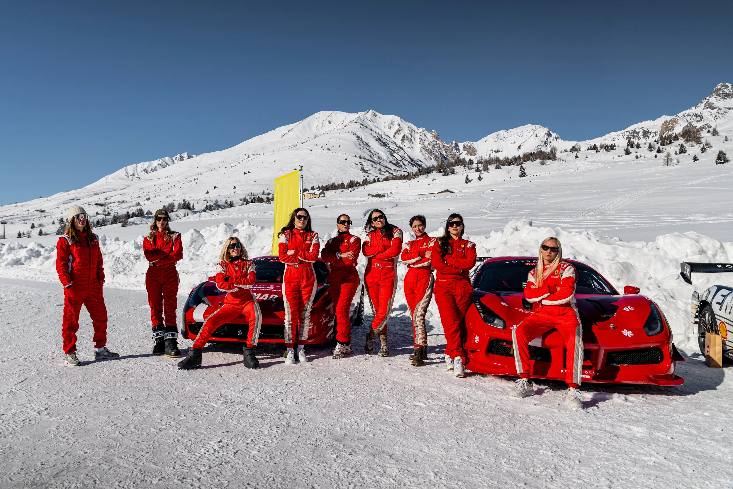 SWANRALLY X ROSSOCORSA RACING EVENT PISTA GHIACCIO VAL DI SOLE 2.02.2025