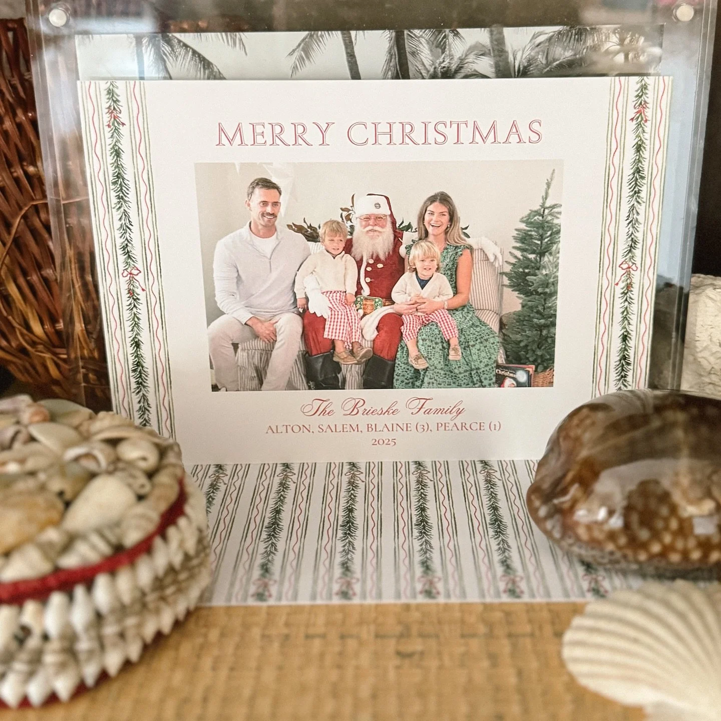 Merry Christmas from the Brieske Family ❤️✨