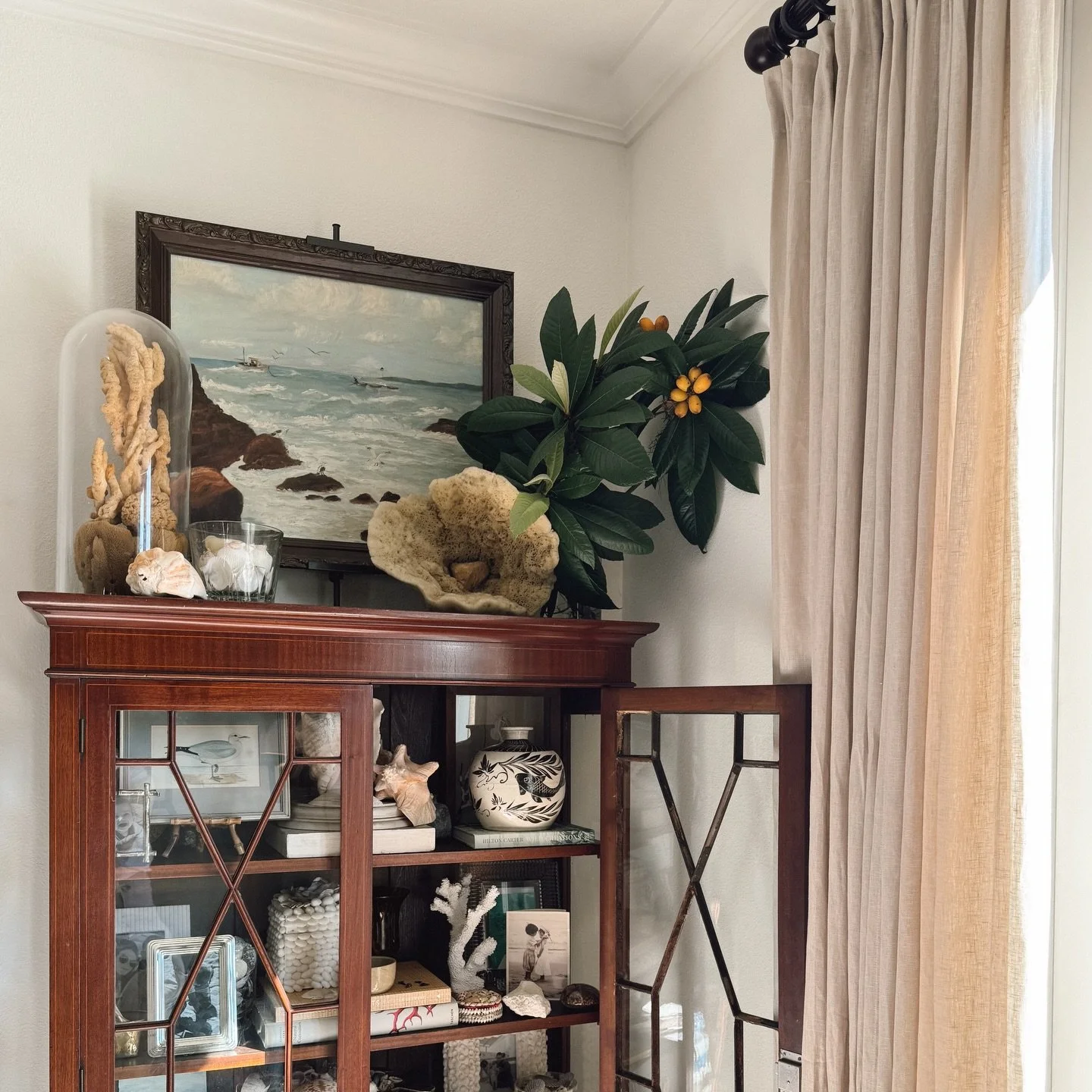 This week&rsquo;s glimmers:

Foraged foliage from my best friend- my love language

Acts of renovation, my second love language. I tackled two projects this week: building picture shelves to display our family photos + art. The second project being m