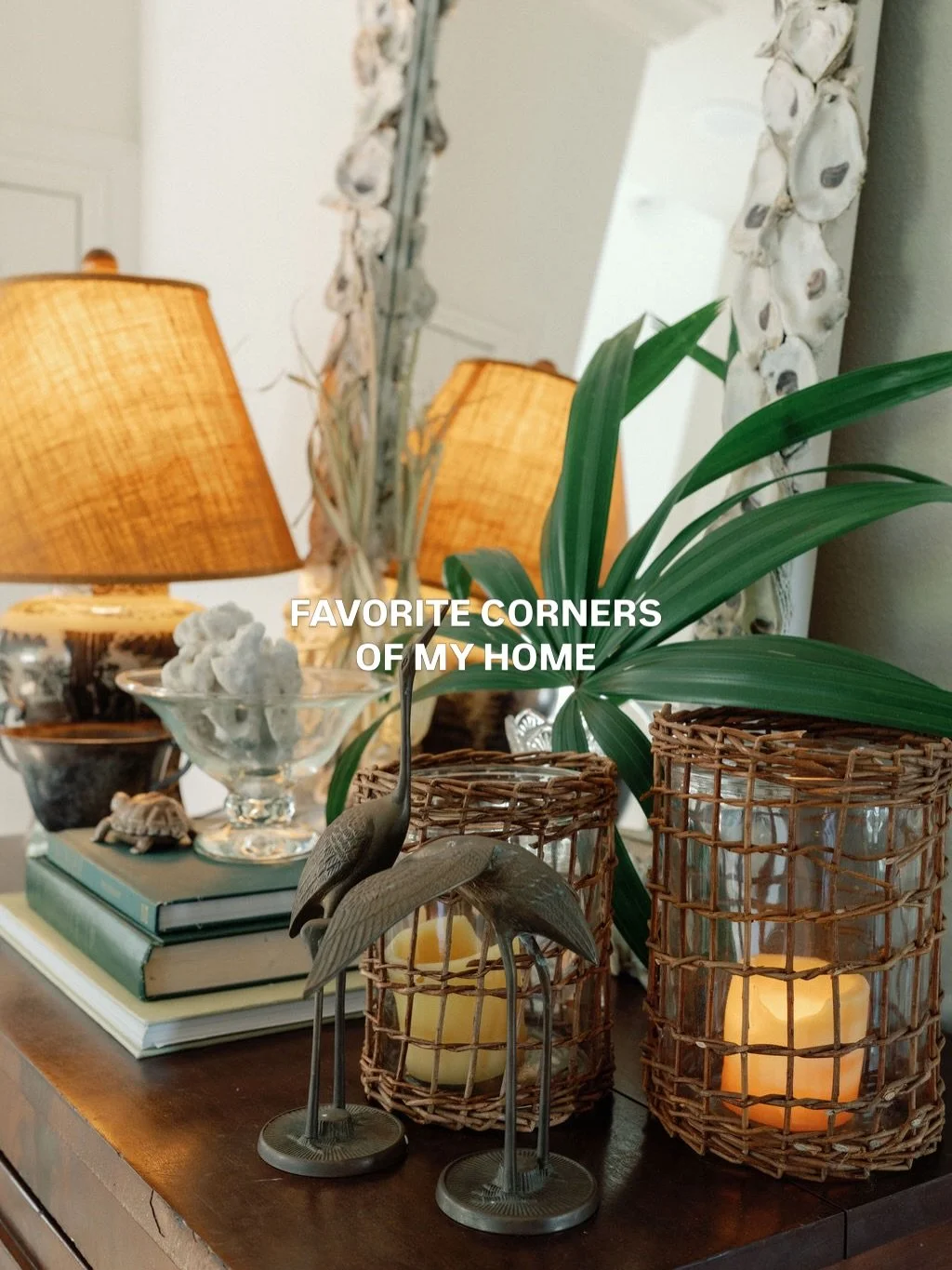 Hard to pick favorites, but there is something about the ones filled with secondhand finds &amp; family photos

One of my favorite projects I&rsquo;ve done this year is making these drapes out of vintage Ralph Lauren sheets. 

Photos by @thestudiomag