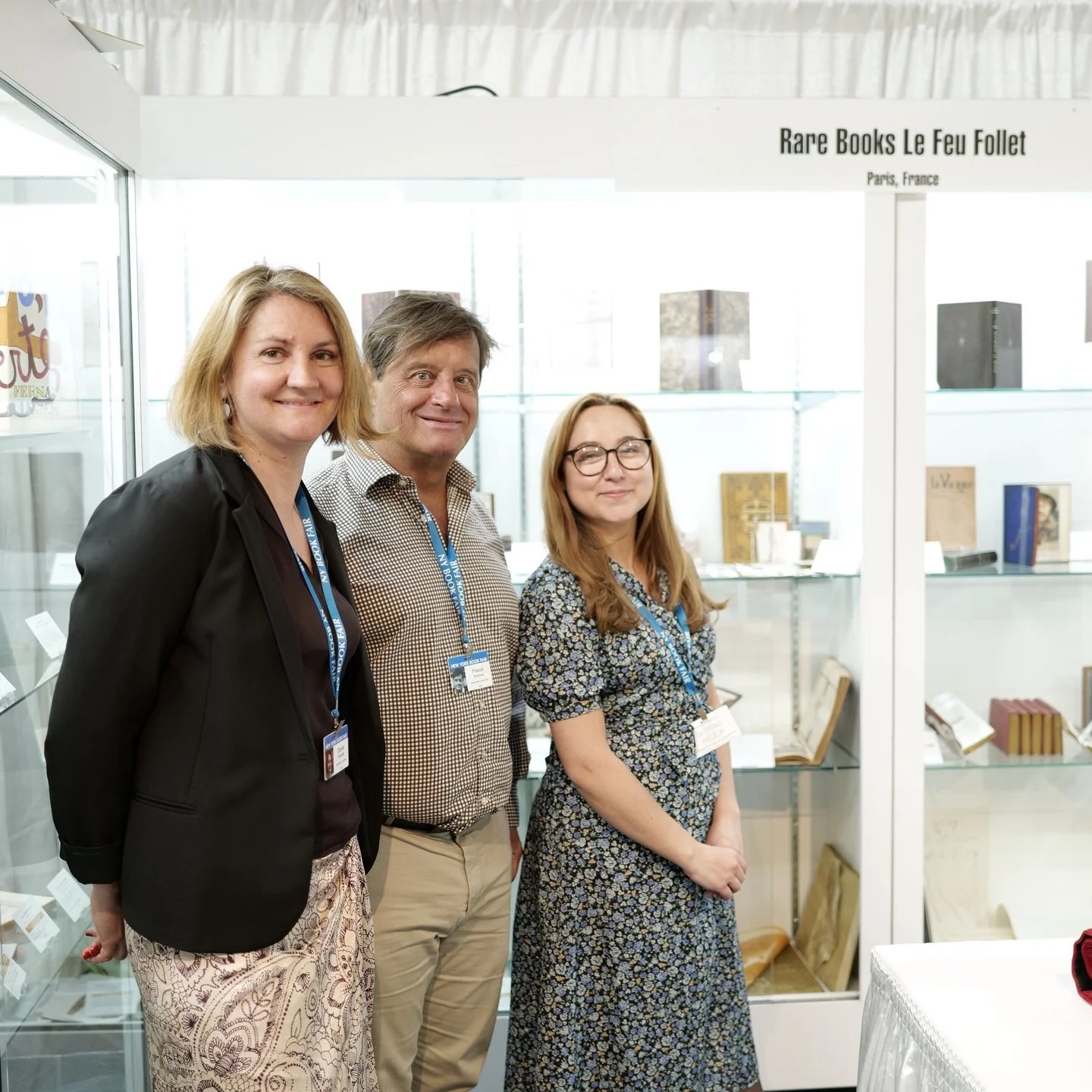 A real pleasure to be among so many passionate booksellers. (Let me know if you want the photo)

Most of them not only deeply knowledgeable, but genuinely kind, people who took the time to talk, to explain, to share. Many of them graciously stepped i