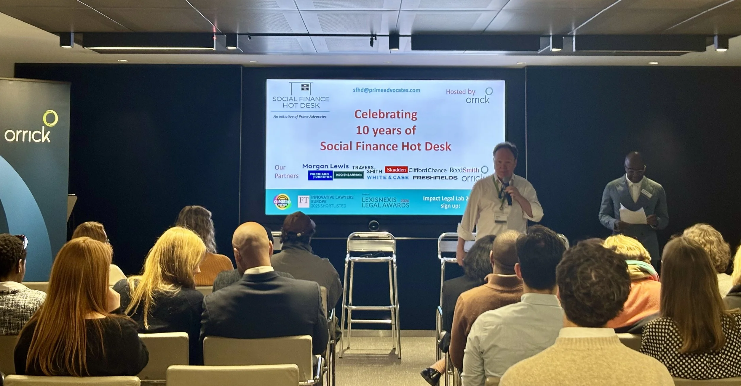 Social Finance Hot Desk celebrates 10-year milestone