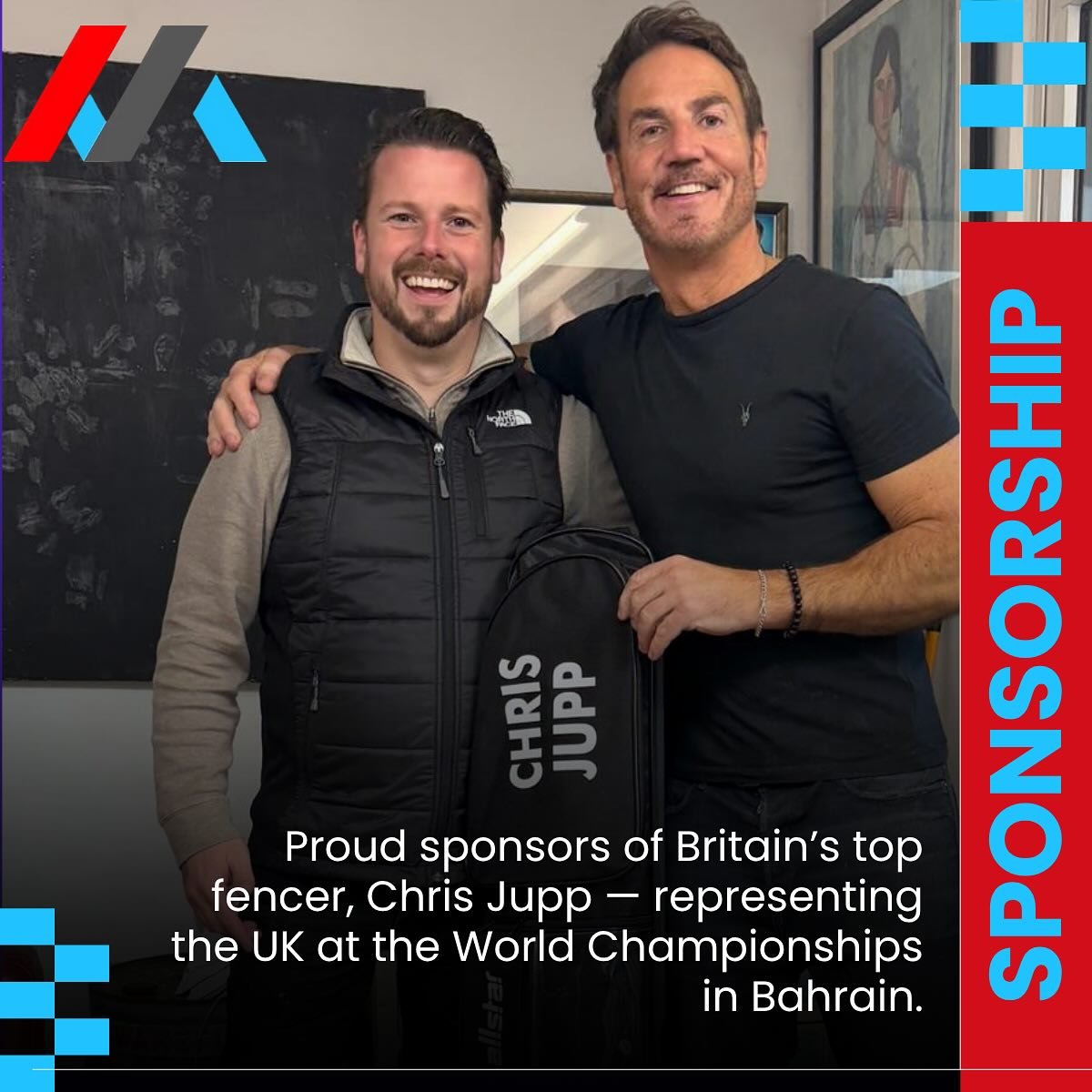 Dream big. Fight hard.

Here&rsquo;s to our friend Chris Jupp - taking his blades to Bahrain this November to represent Team GB in the Category 3 World Fencing Championships. 🤺🇬🇧

From barber shop to world-class athlete, Chris&rsquo;s story is pro