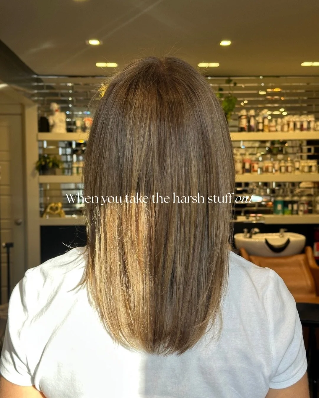 When you take the harsh stuff out, your hair shows it ✨

Free from common irritants and packed with aloe, pea protein, and nourishing oils &mdash; your scalp and hair have never looked (or felt) better 🤍
&mdash;&mdash;
Euphoria Hair Lounge
📍Greenvi