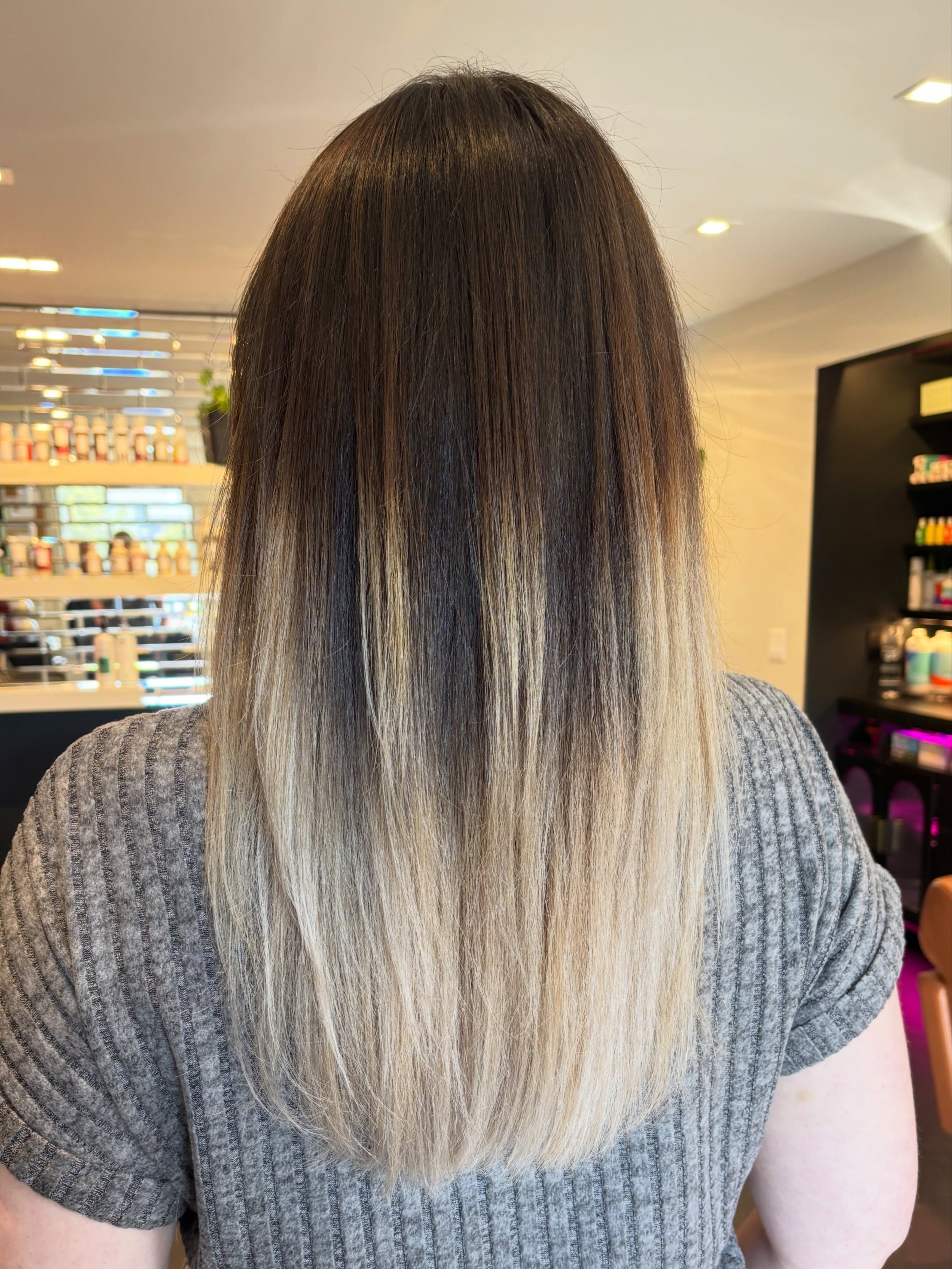 color correction is a journey, not a one-day appointment ✨

session one is in the books, and we&rsquo;re already headed in the right direction. healthy hair ALWAYS comes first, and sometimes the best transformations happen one step at a time 🤍
&mdas