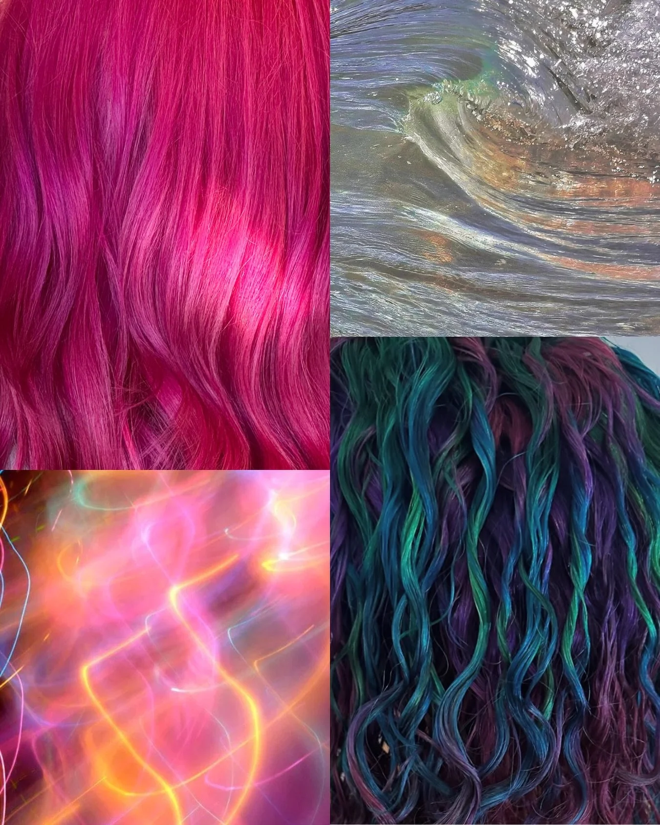 it&rsquo;s giving shark boy and lava girl 🌊🔥
&mdash;&mdash;
Euphoria Hair Lounge
📍Greenville, SC

#EuphoriaHairLounge #greenvillestylist #vividcolors #curlspecialist #randcolove