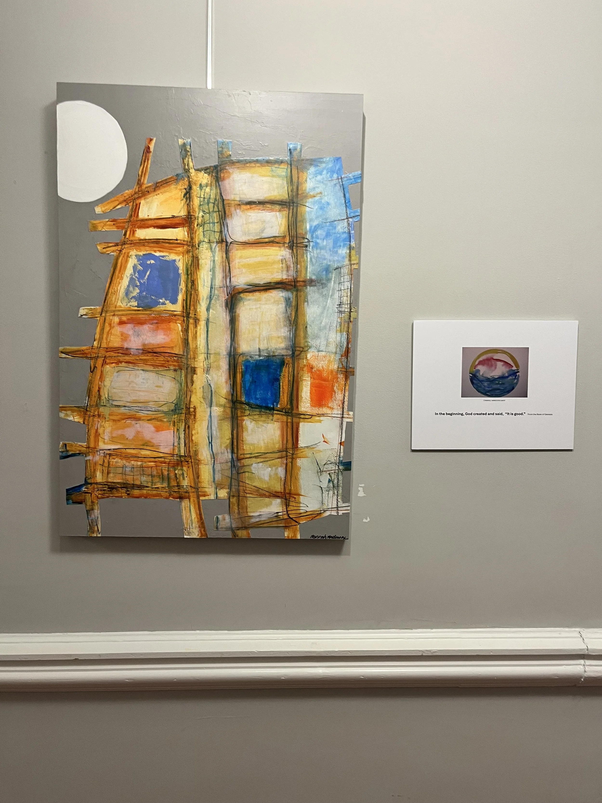 Art Exhibit is on at Second Presbyterian Church through April, 2026!