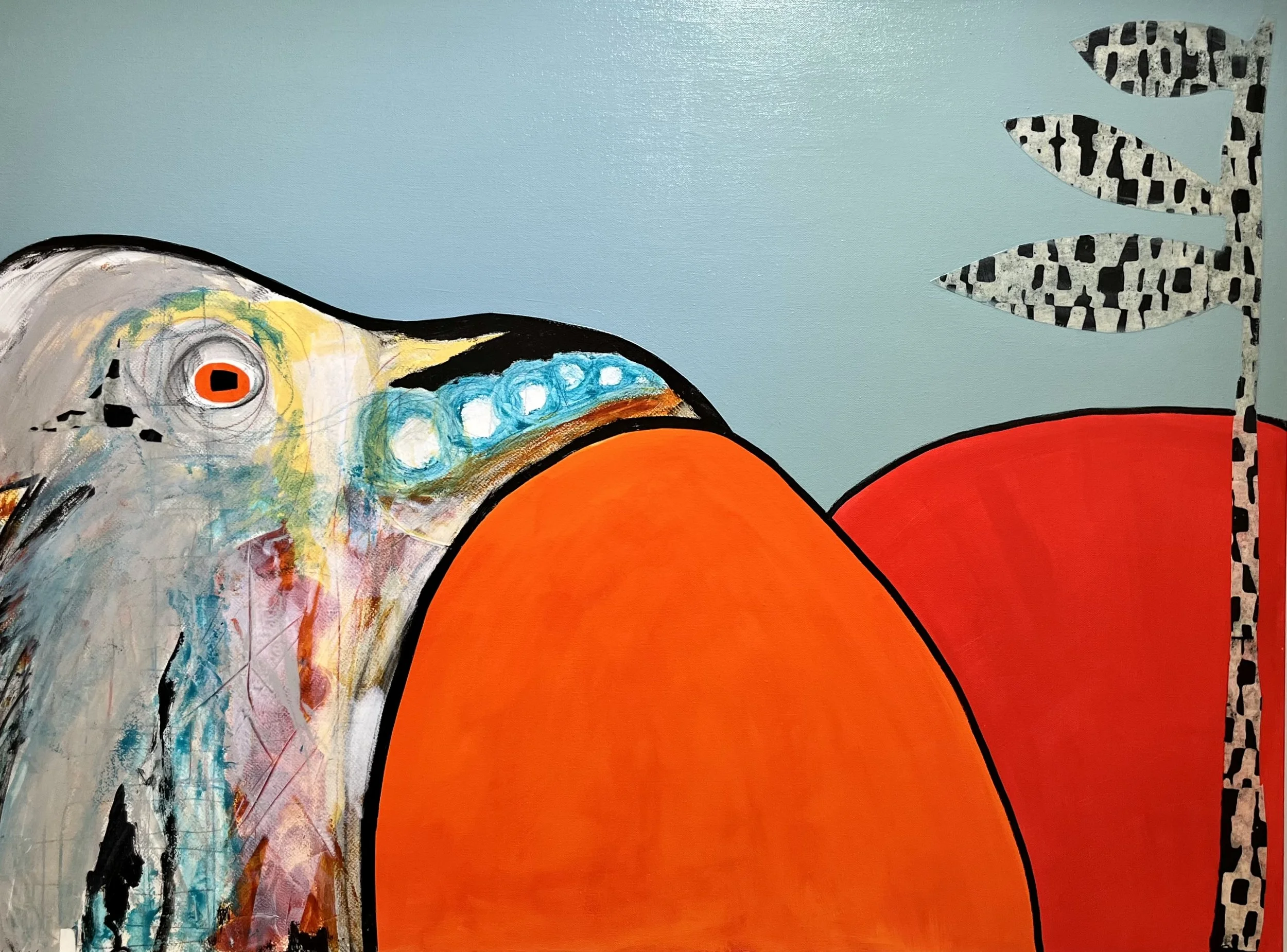 Raven keeping watch over the Land