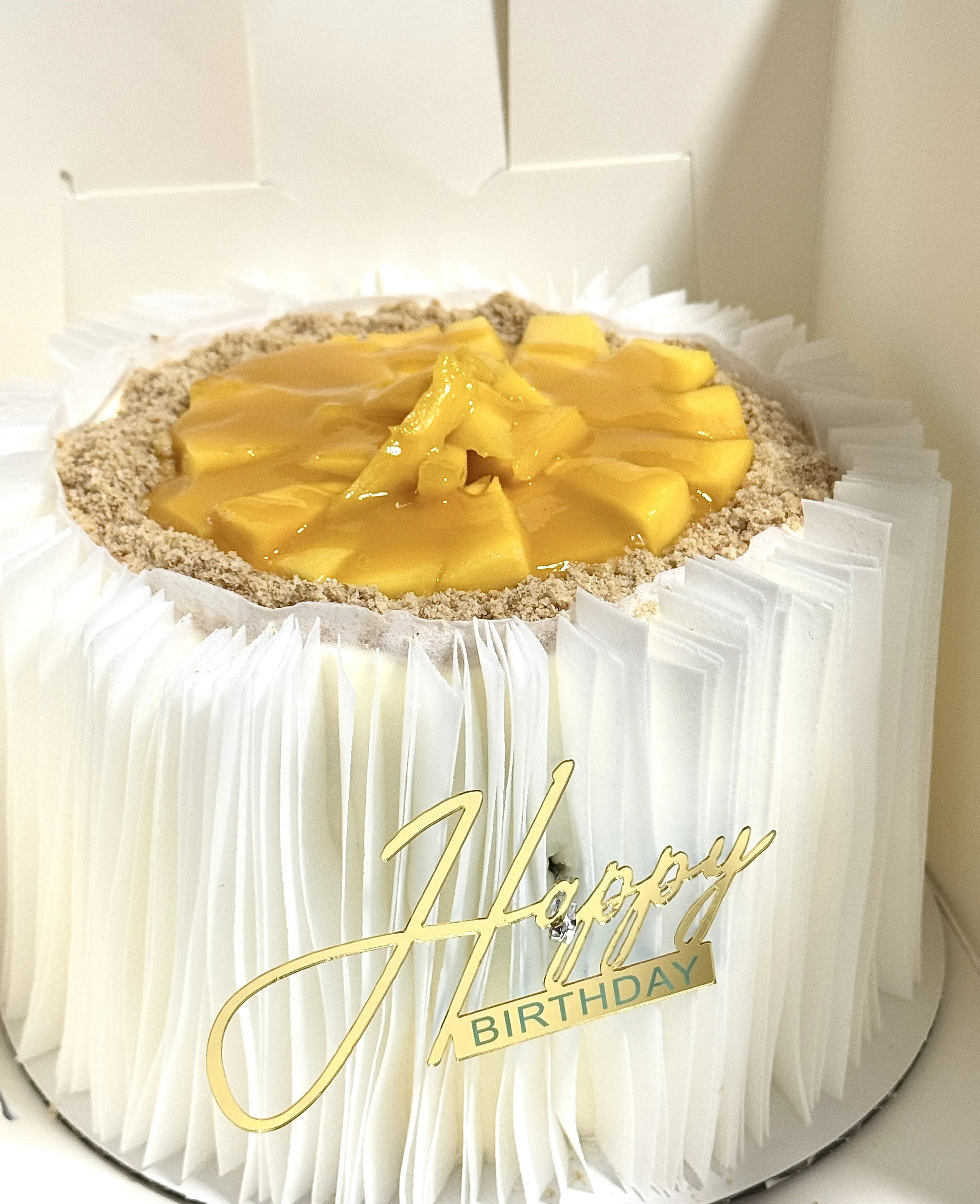 Mango Float Cake