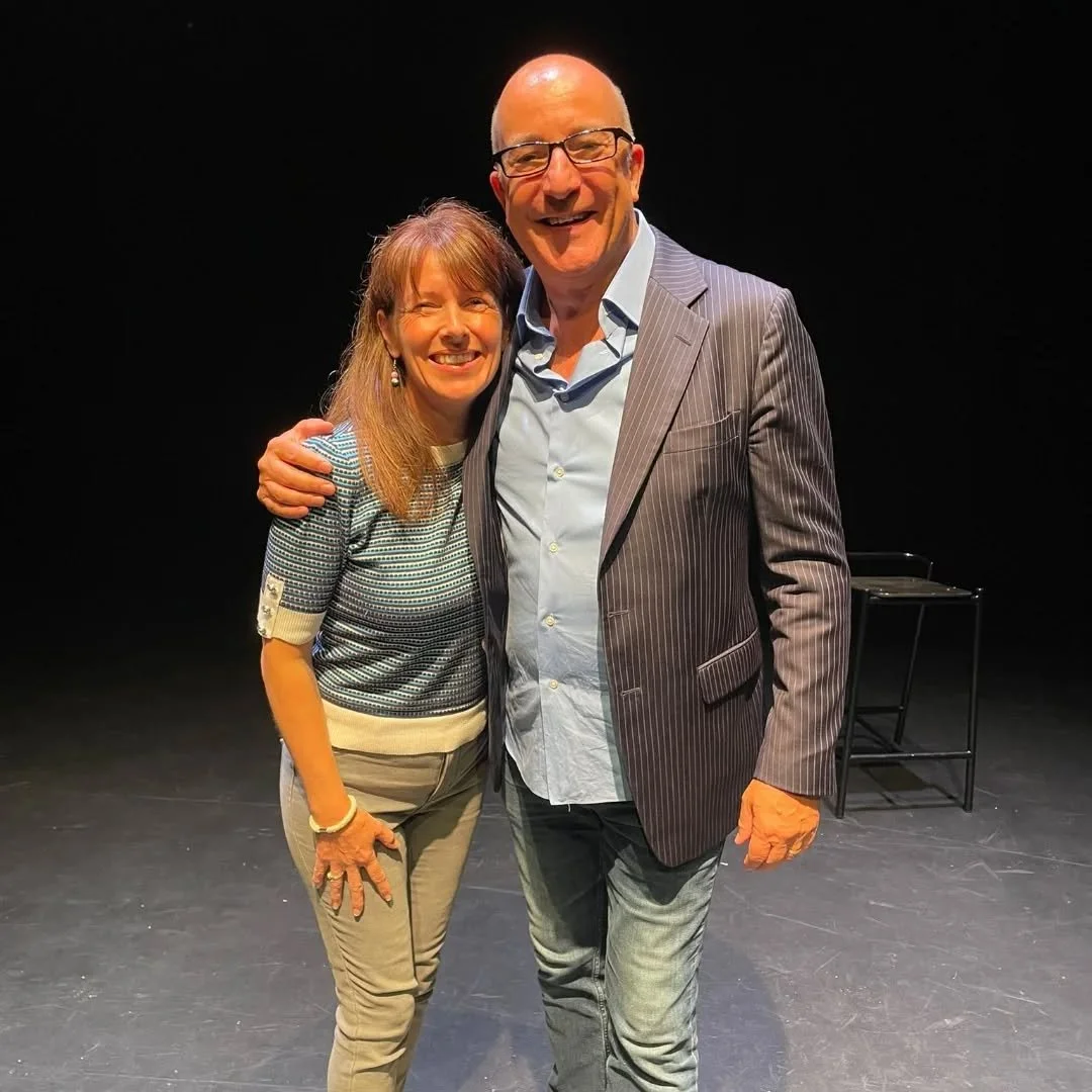 Happy Friday, everyone xxx. Delighted to meet the beautiful Paul McKenna 🩷🩵