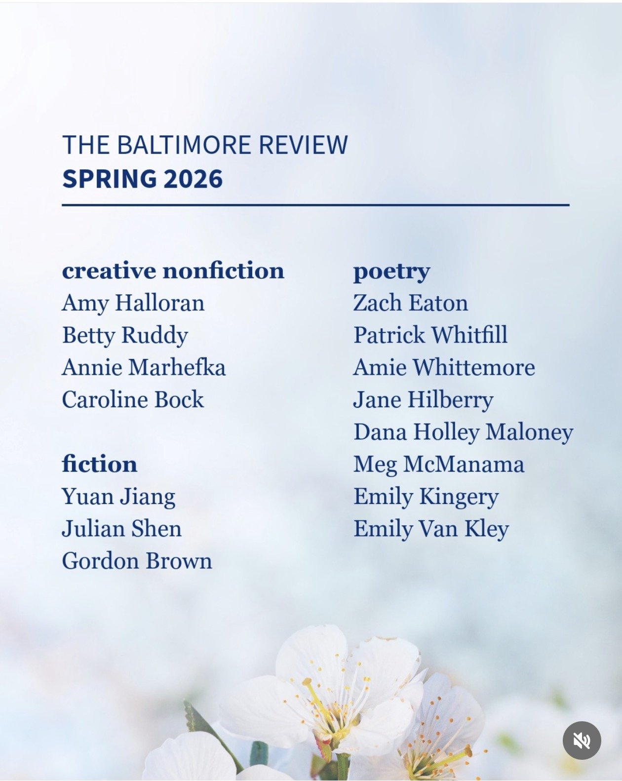 El Sendero (Baltimore Review Spring 2026)