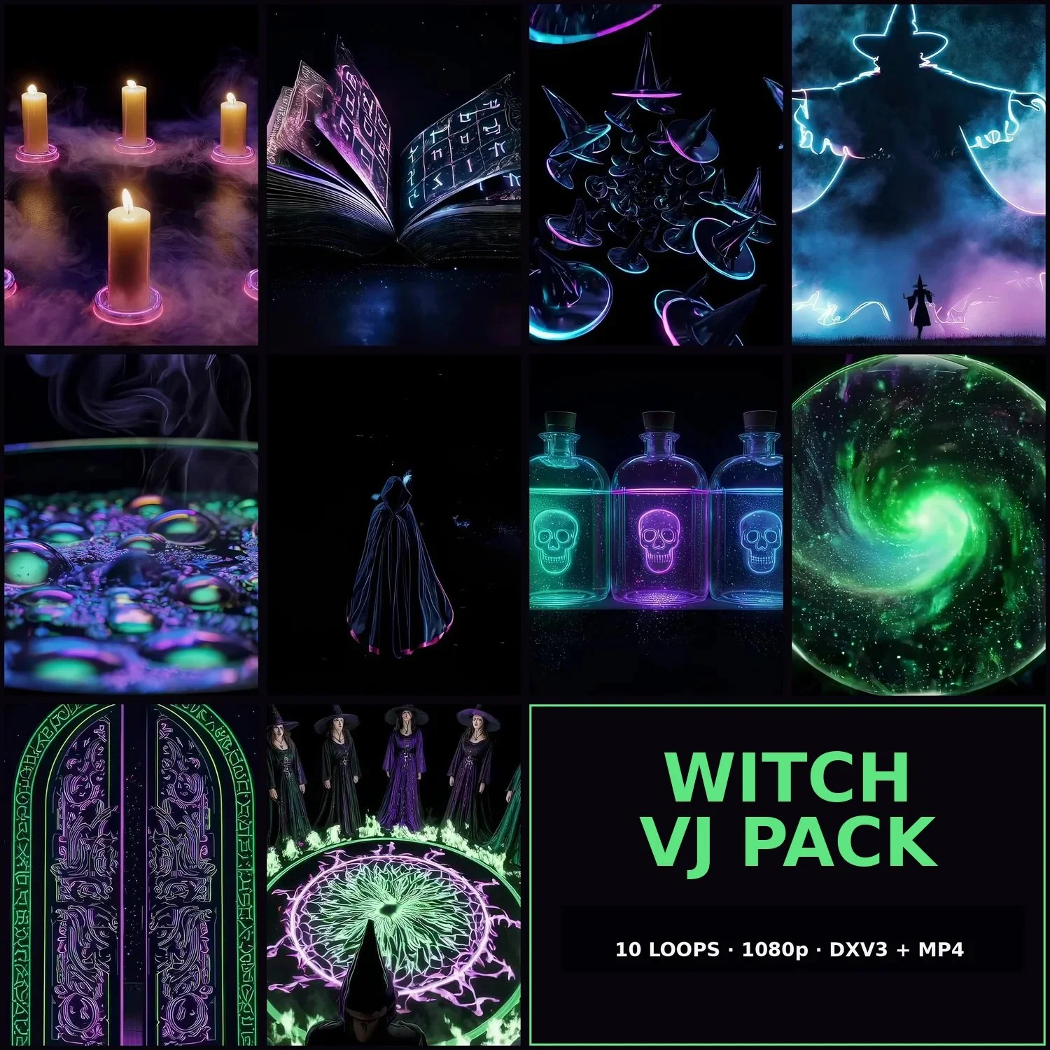 Witch VJ Pack