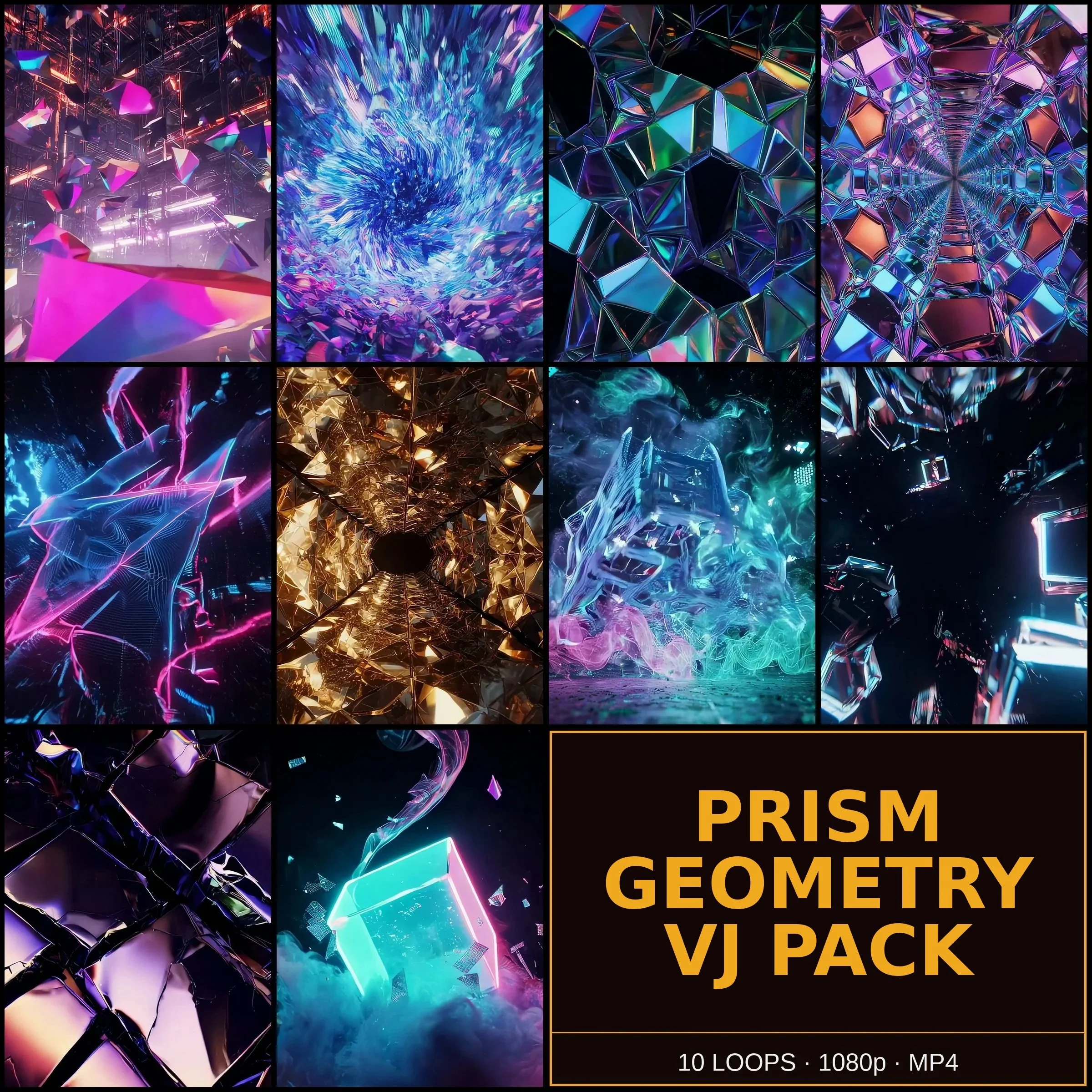 Prism Geometry VJ Pack