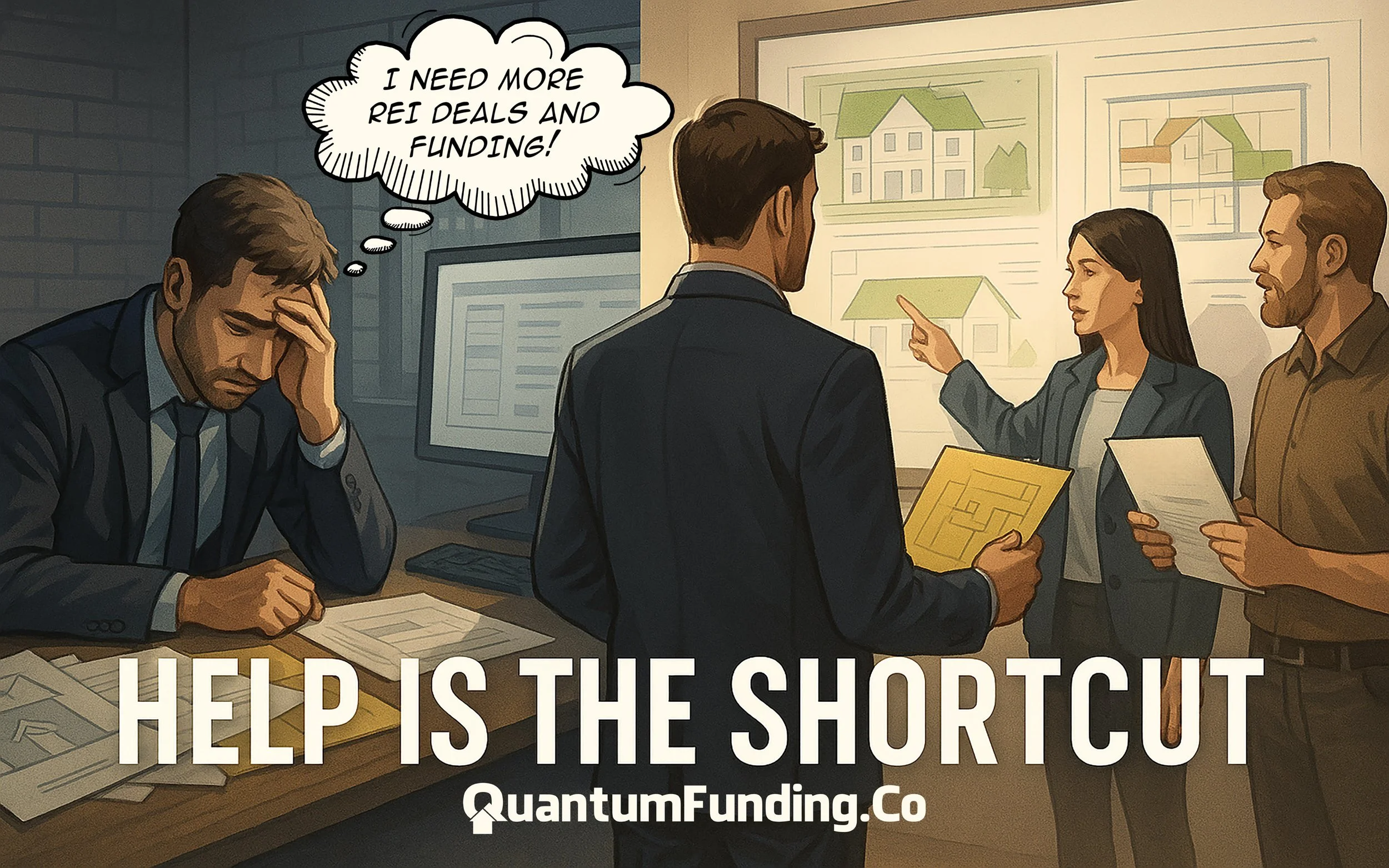 The 3 Biggest REI Challenges: Finding Deals, Funding, and Help