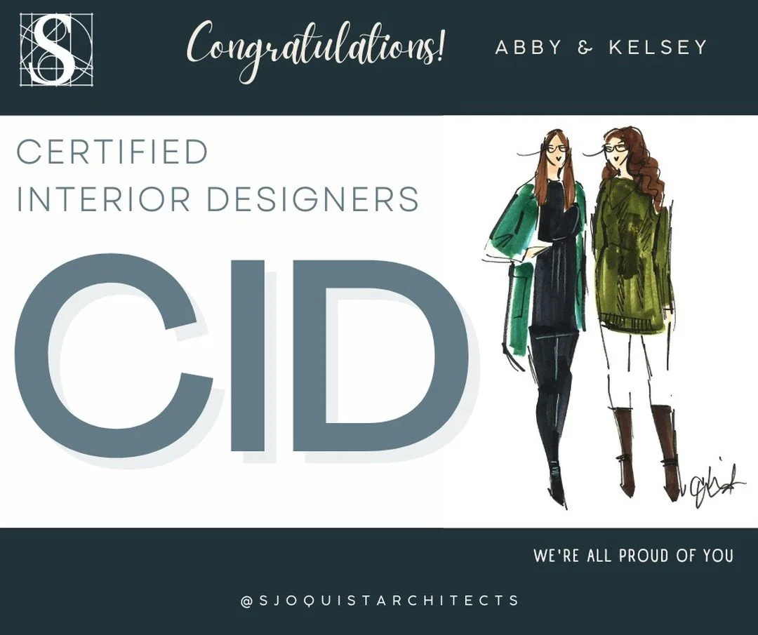 Cheers to our Abby and Kelsey on becoming Certified Interior Designers. Your passion and talent have brought you this well-deserved recognition. Wishing your career be adorned with successful collaborations, happy clients and remarkable achievements.