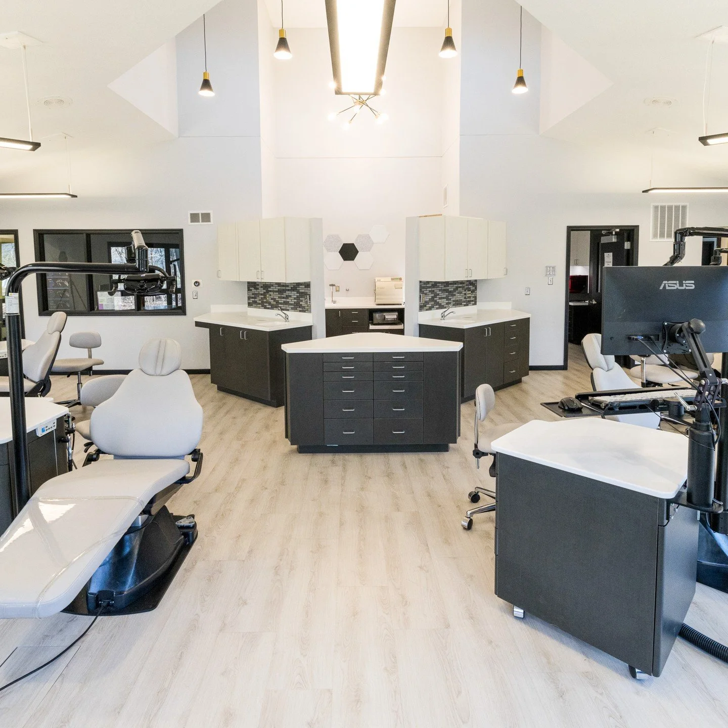 We are thrilled to see the Pura Vida Orthodontics project come to life and serve the community in Spring Lake Park. Thanks @heritageconstructioncompanies for completing this project. We aimed to design this project that would promote a calming atmosp