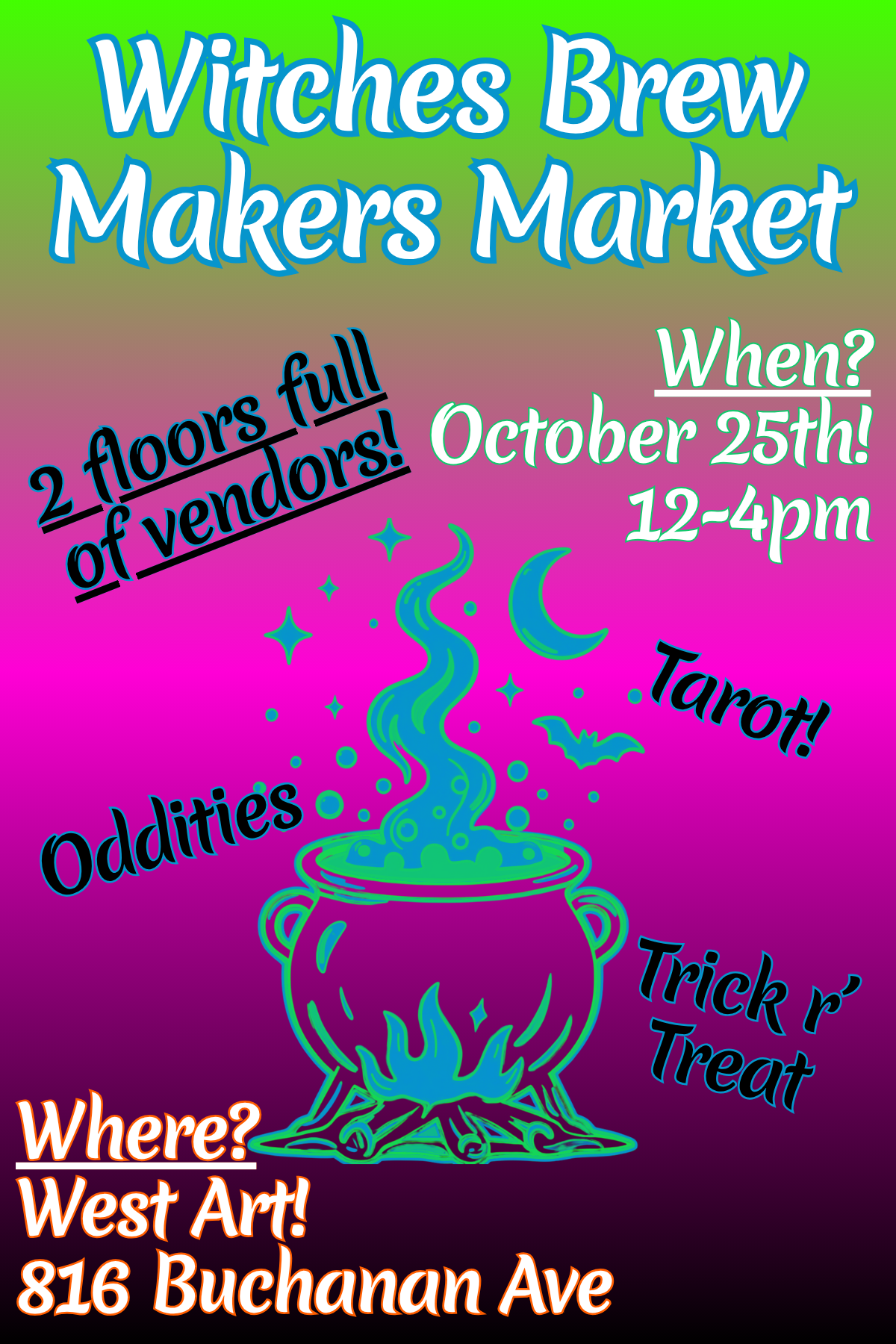 Witches Brew Makers Market