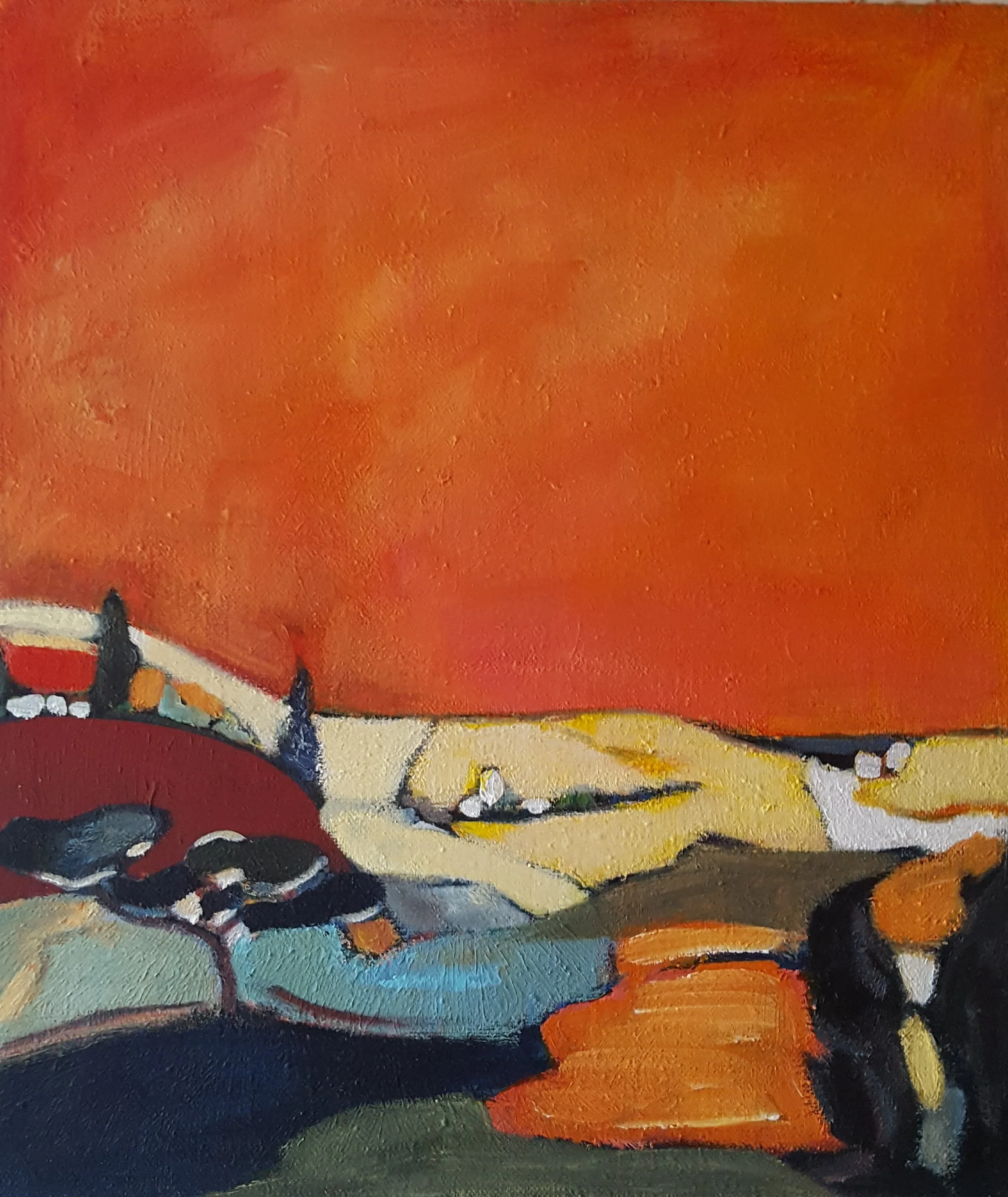 N°39 Toile 90 x 70 - disponible