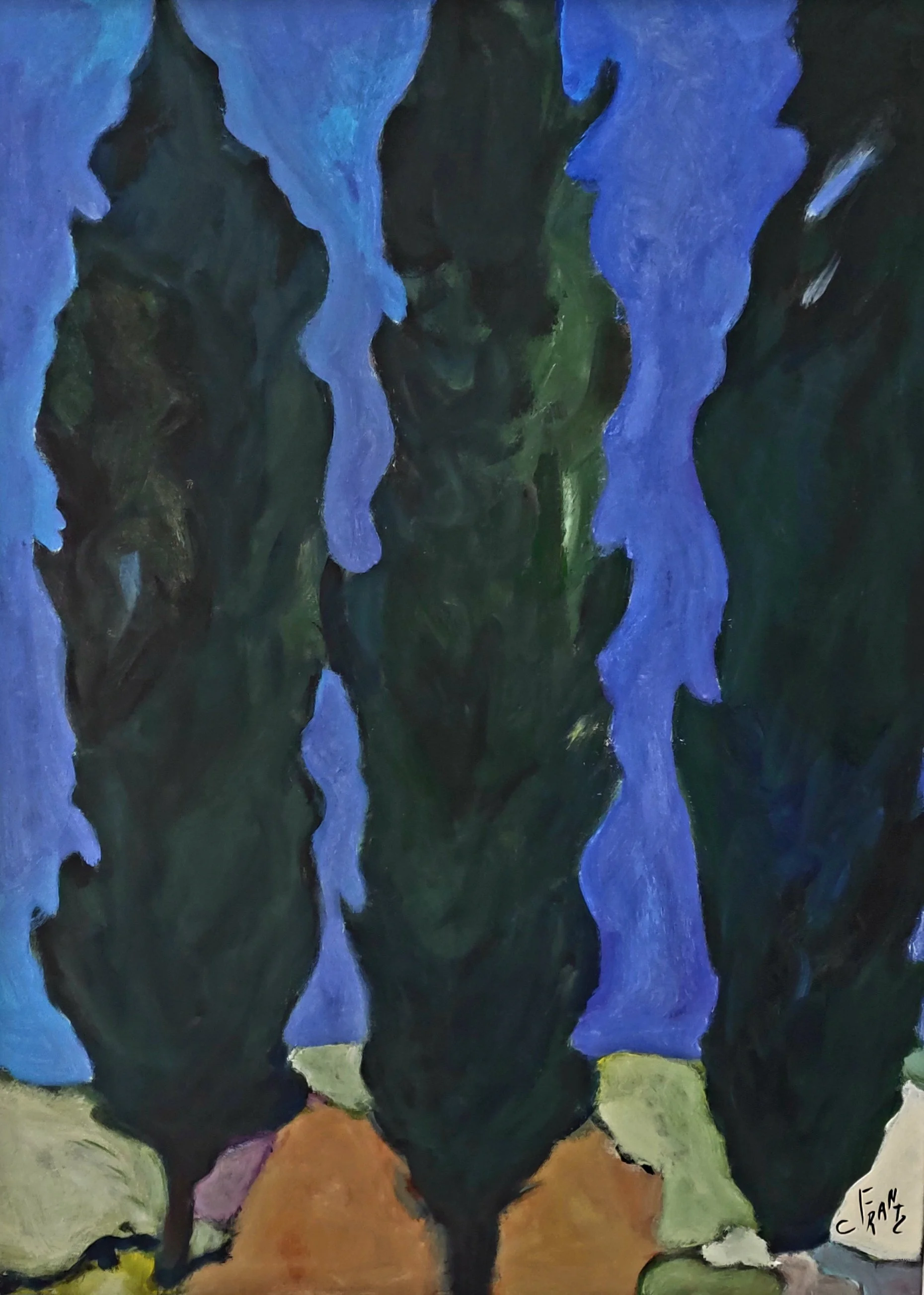 N°153 Toile 80 x 60 - disponible