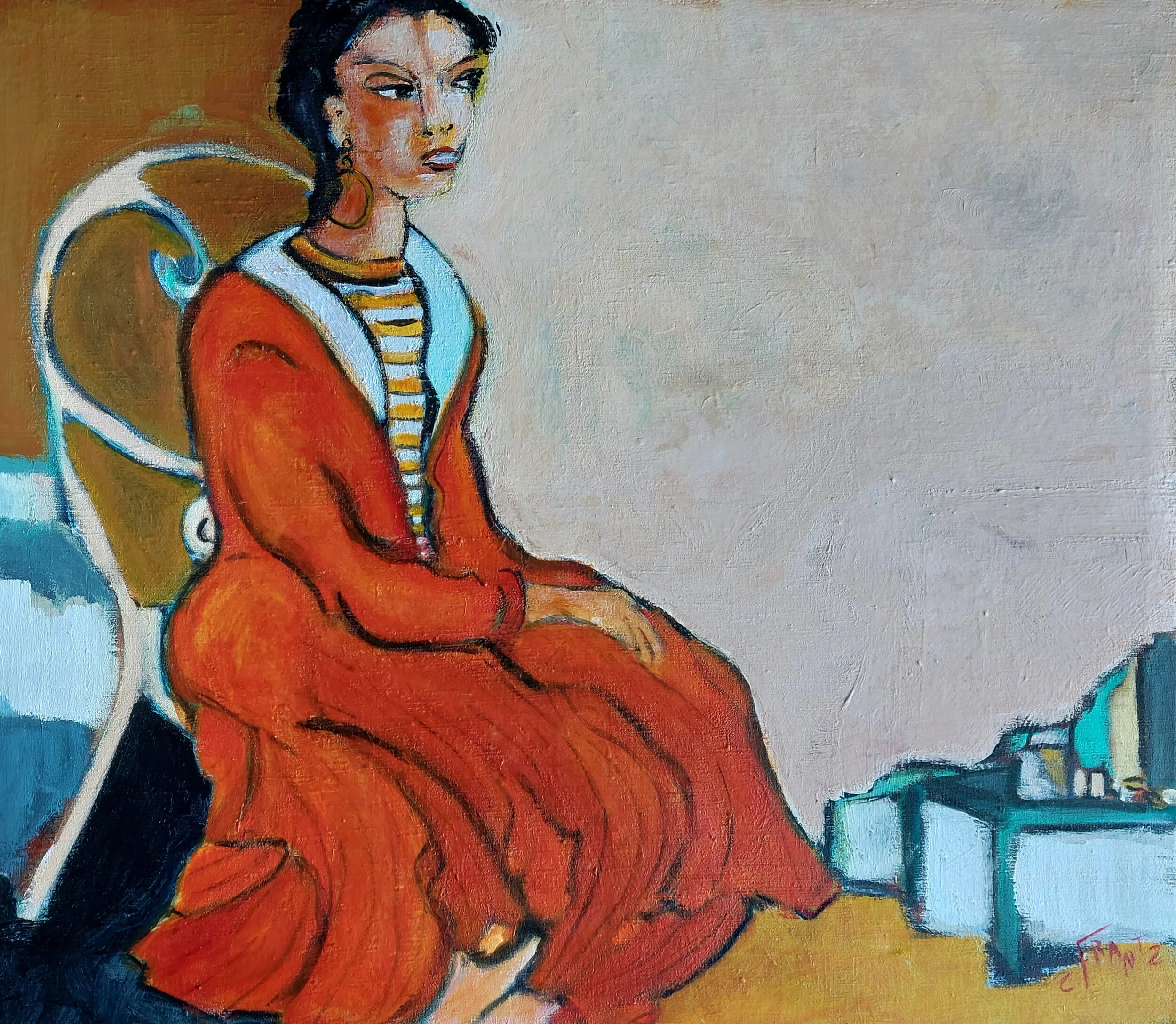 N°121 Toile 70 x 80 - disponible