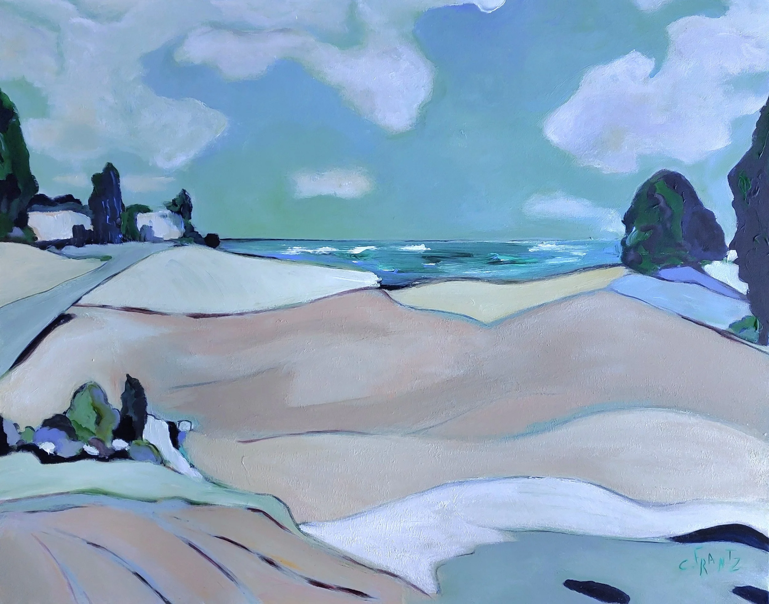 N°146 Toile 81 x 100 - disponible