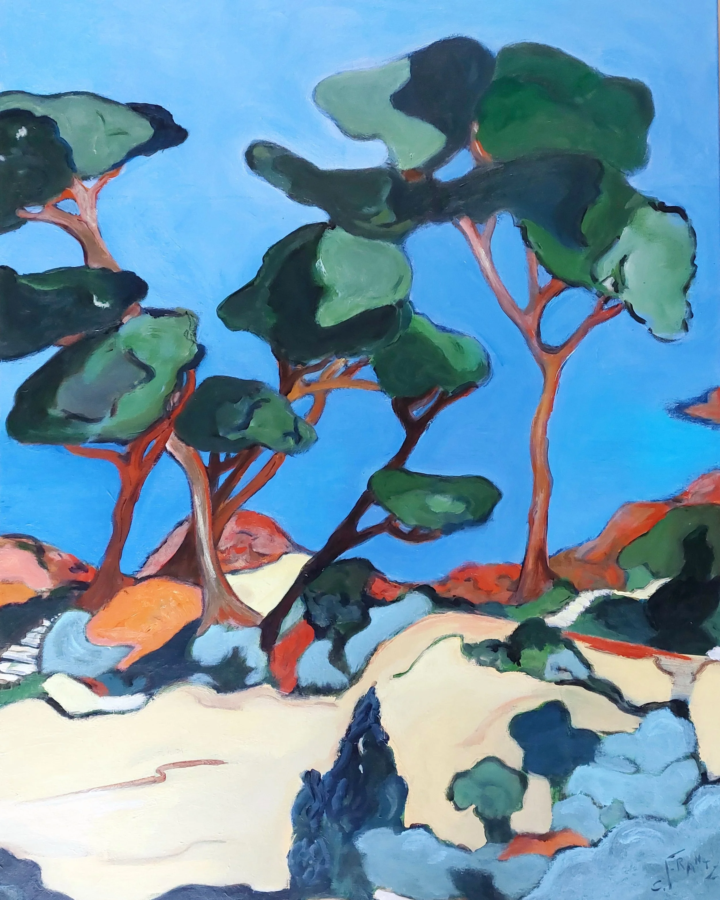 N°99 Toile 116 x 90 - non dispo