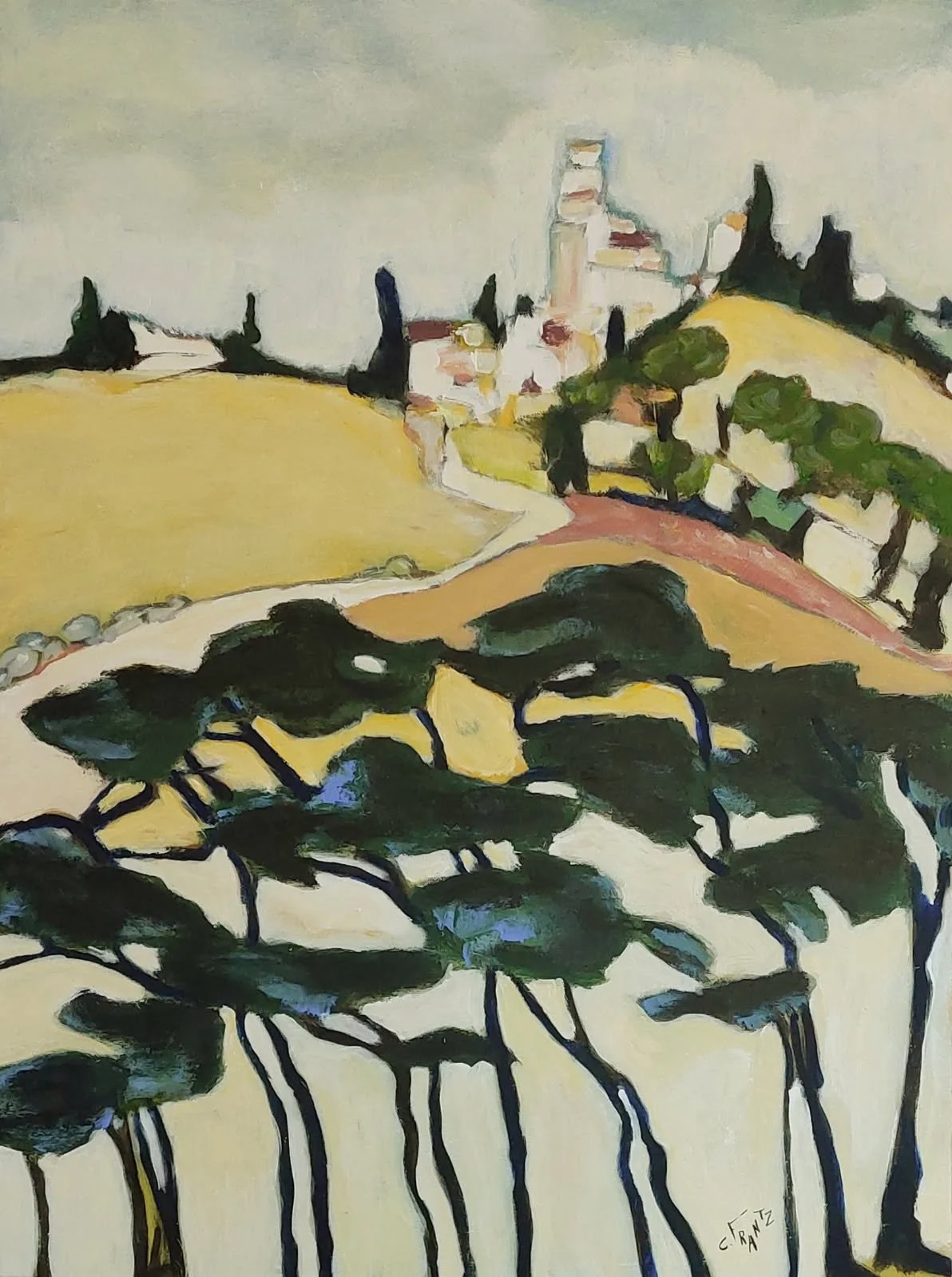 N°172 Toile 60 x 80 - disponible