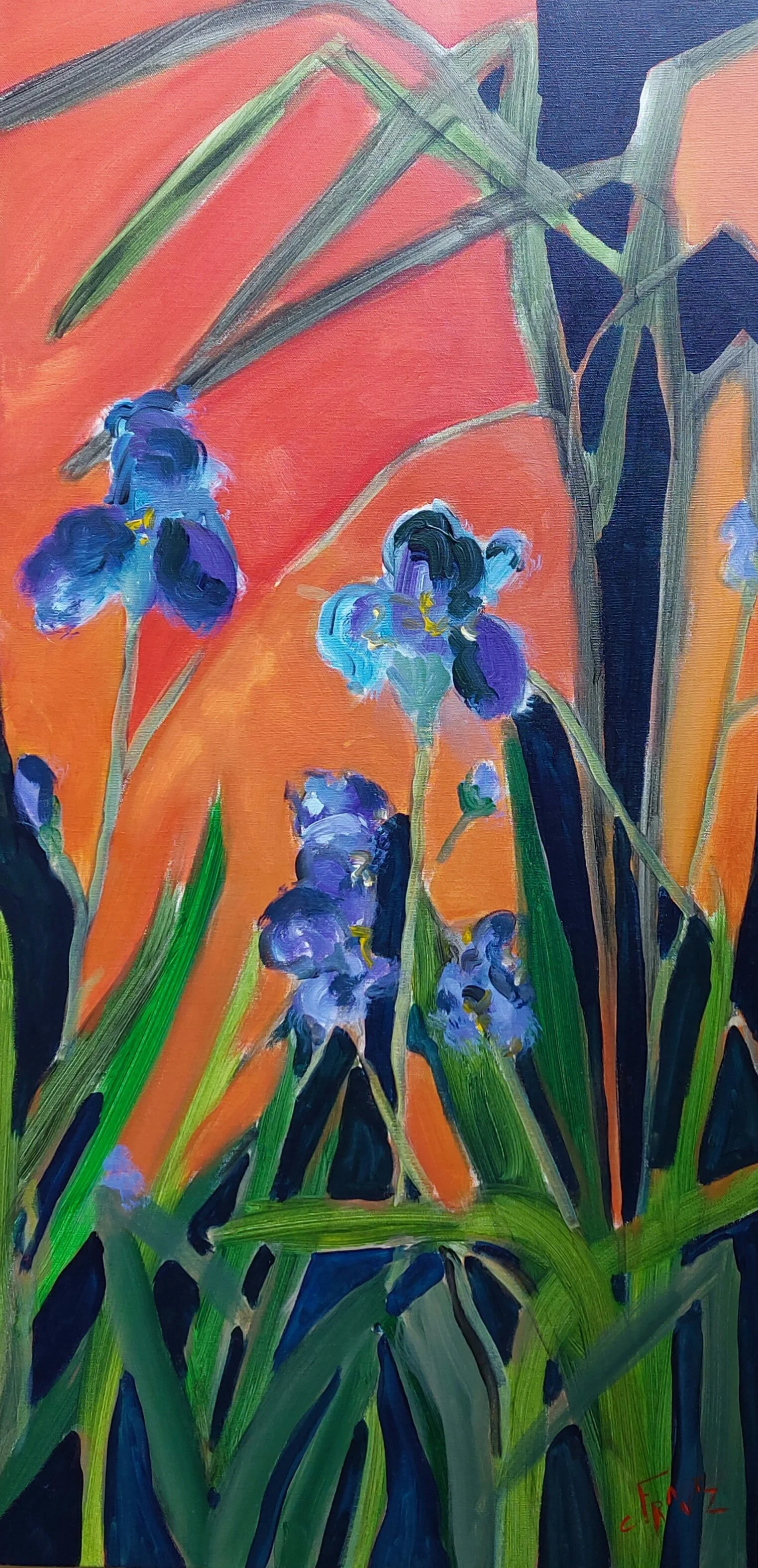 N°119 Toile 100 x 50 - disponible