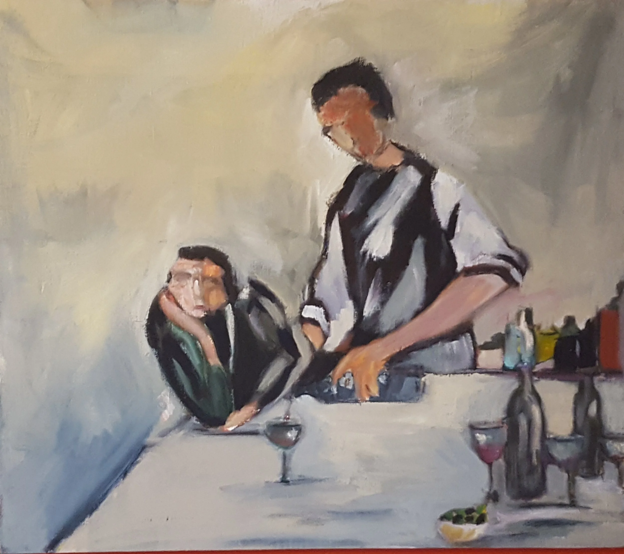 N°43 Toile 70 x 80 - disponible