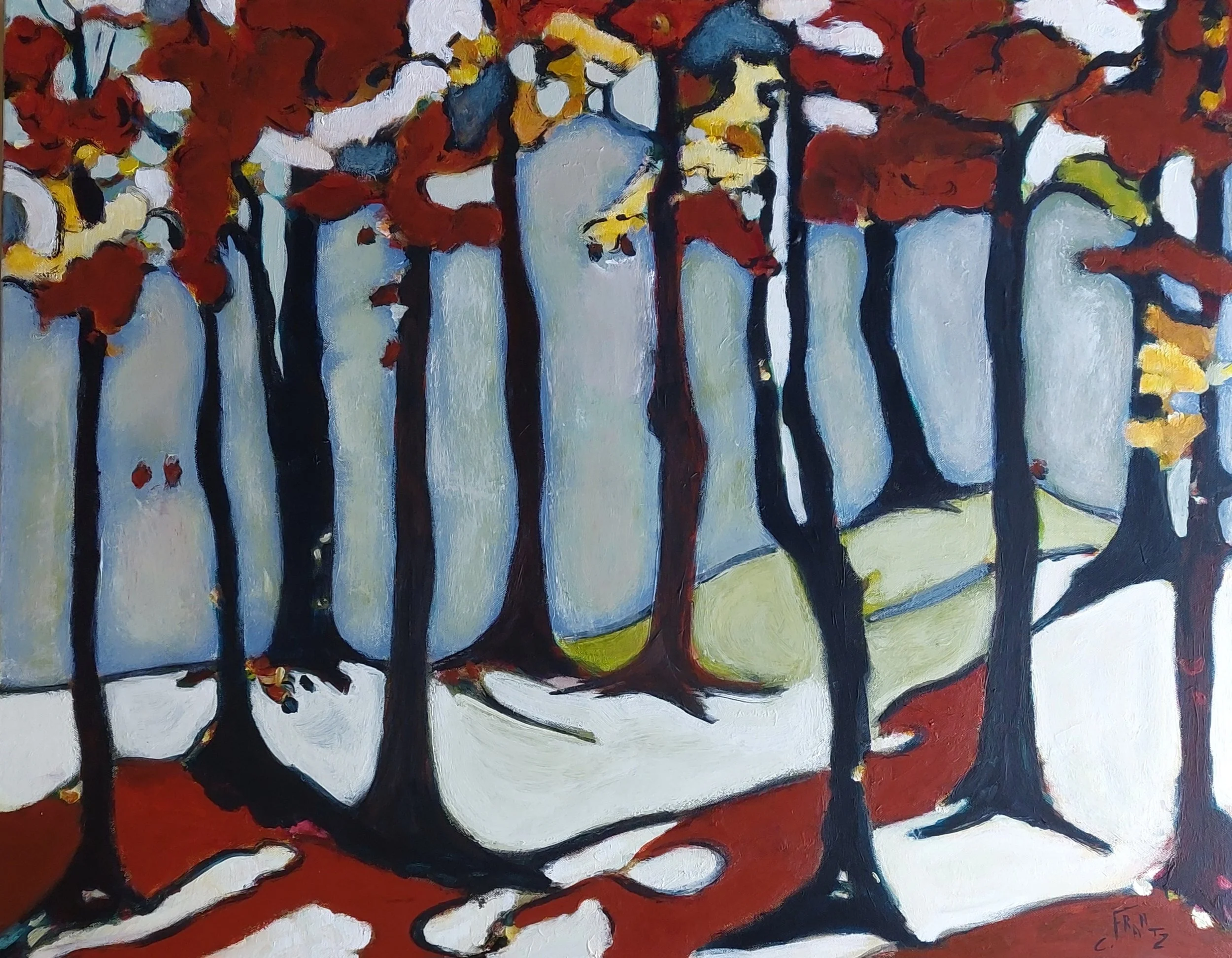 N°141 Toile 73 x 92 - disponible