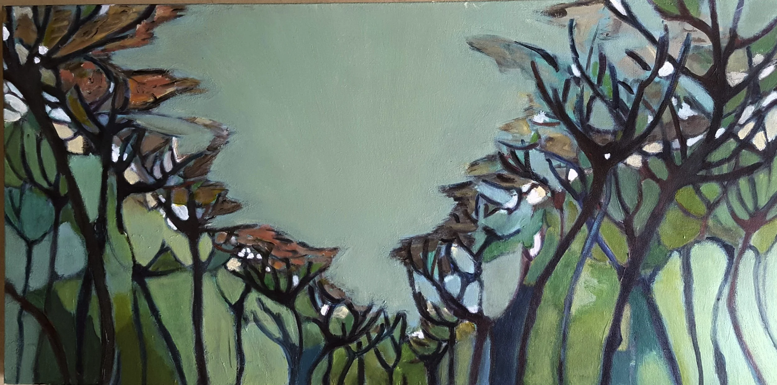 N°72 Toile 50 x 100 - disponible