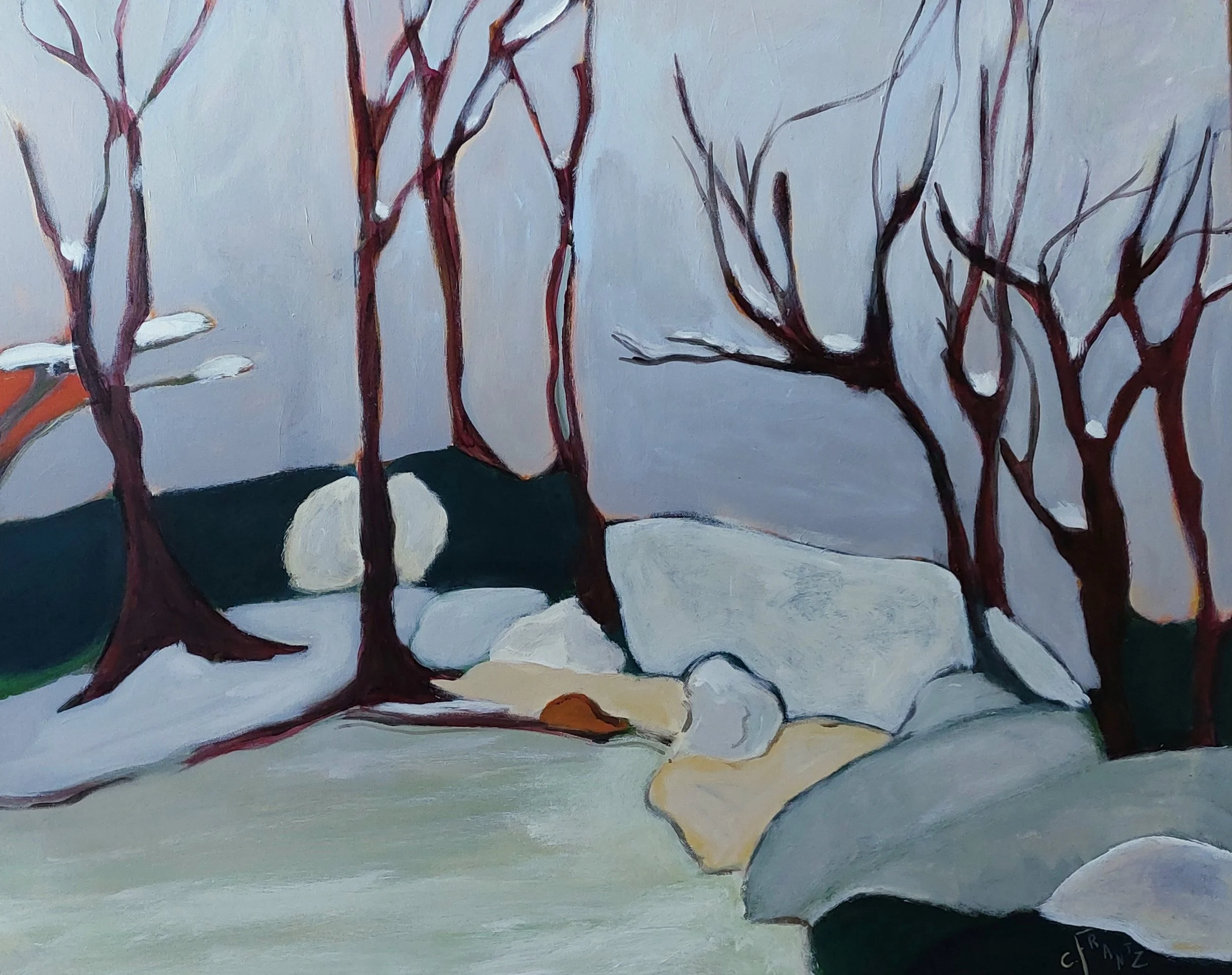 N°110 Toile 100 x 81 - disponible