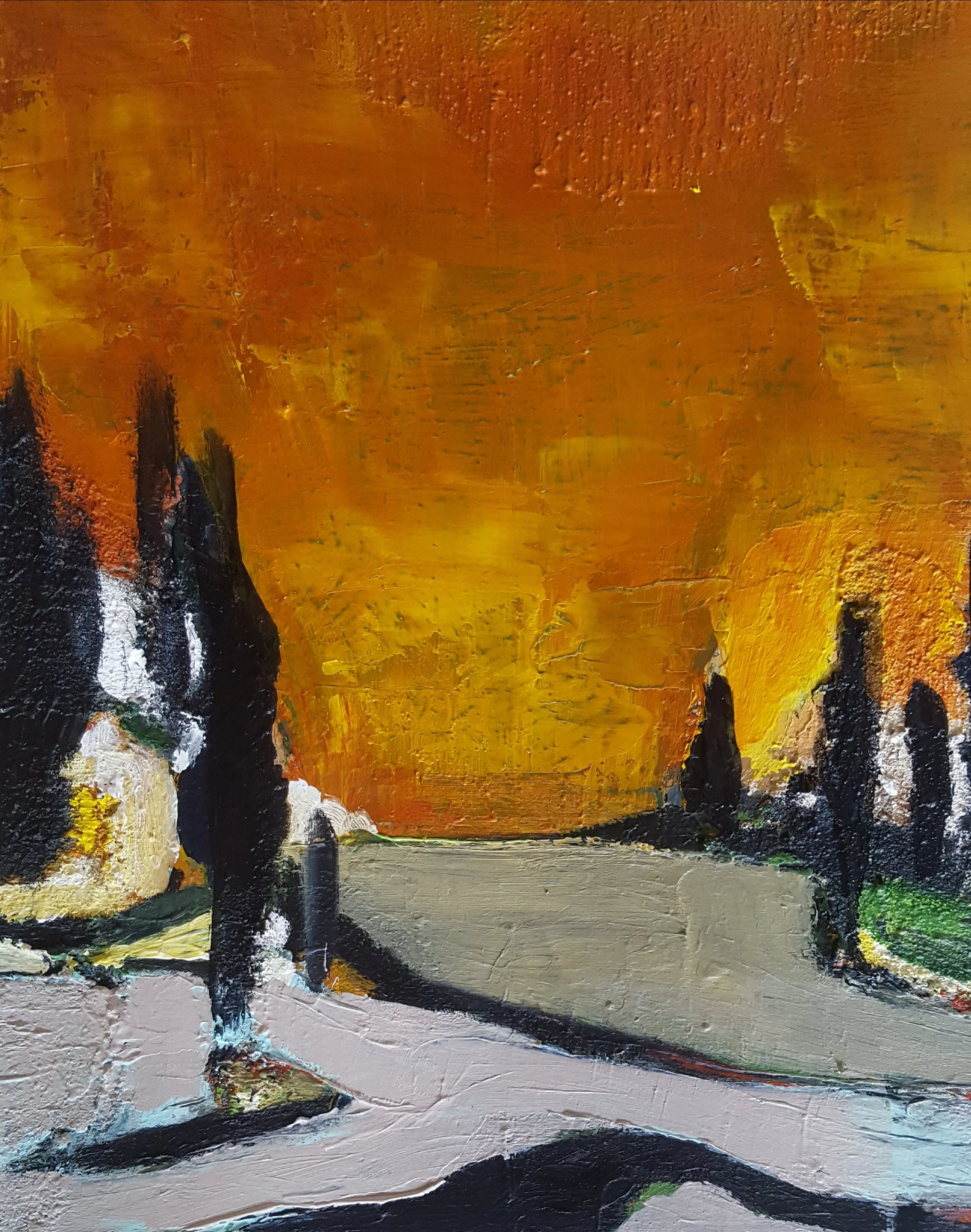 N°135 Toile 40 x 30 - non dispo