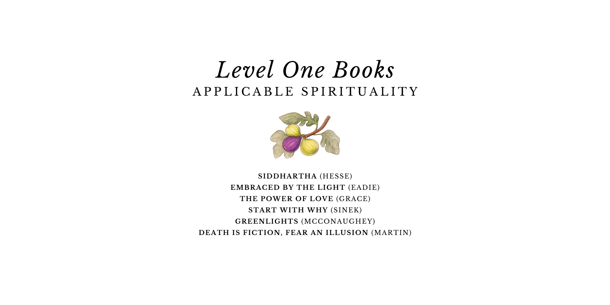 LEVEL ONE BOOKS